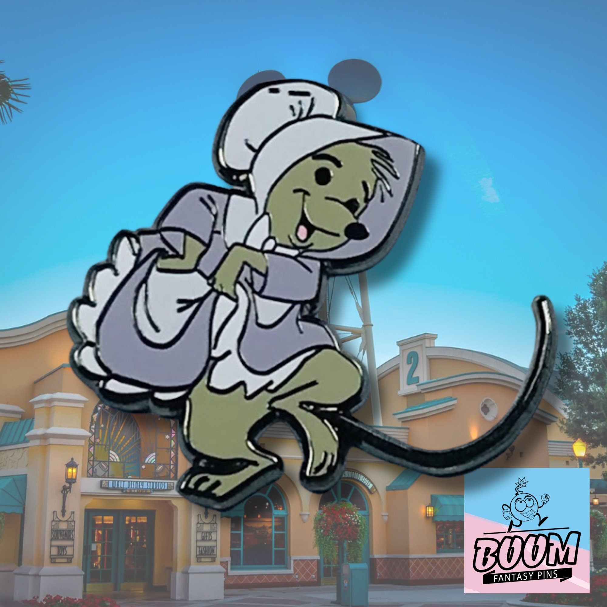 Pin – Ratón de la Madre Iglesia de Robin Hood – Disney Fantasy