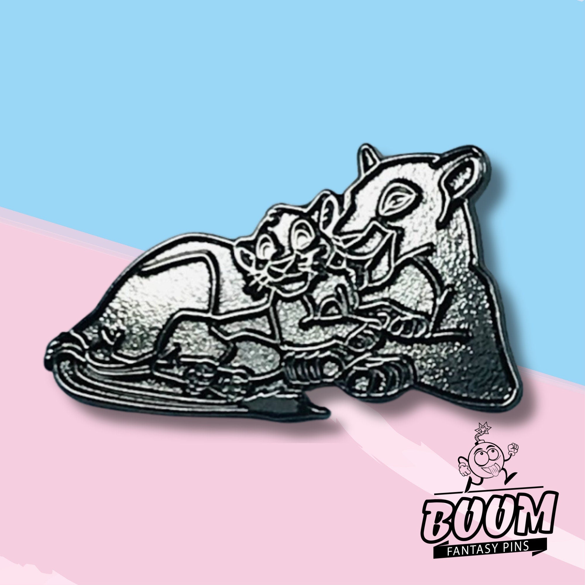 Pin – Simba y Nala de El Rey León – Disney Fantasy