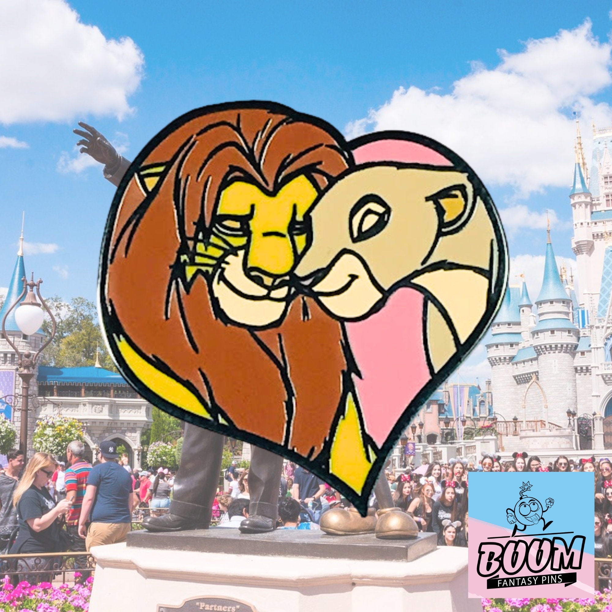 Pin's – Simba, Nala et Zazu du Roi Lion – Disney Fantasy
