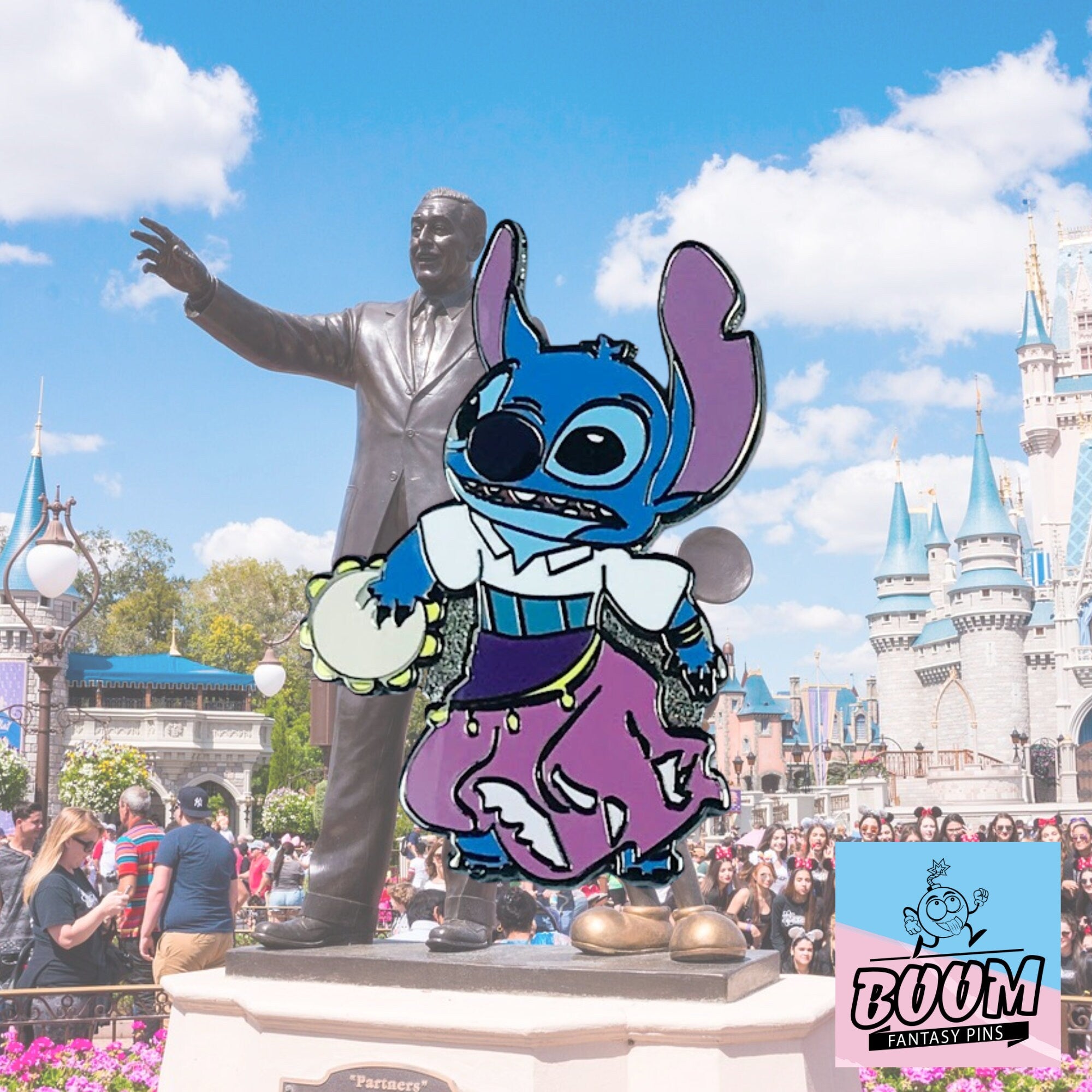 Épingle – Expérience 626 Stitch en Esmeralda de Lilo &amp; Stitch – Disney Fantasy