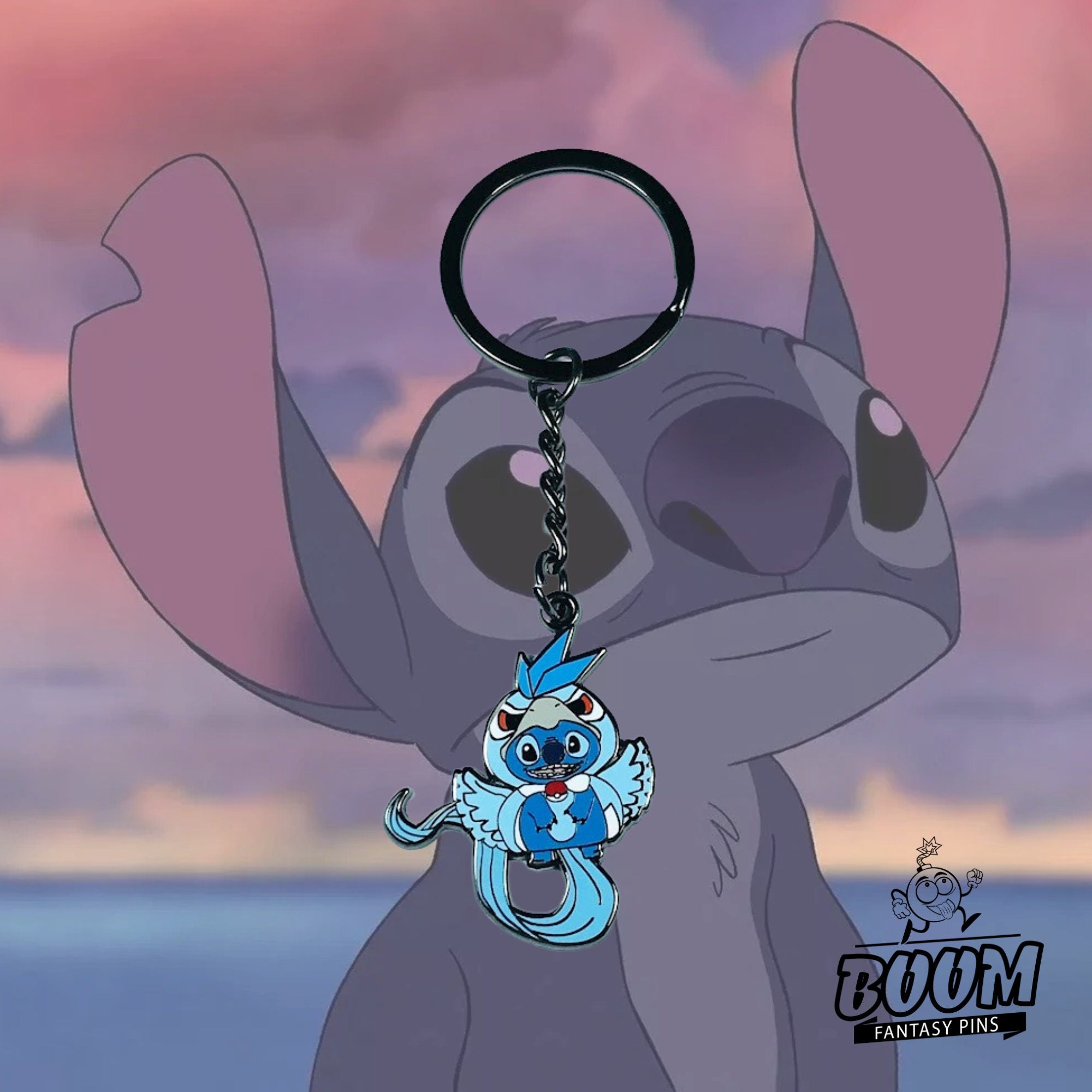 Porte-clés – Stitch Expérience 626 de Lilo &amp; Stitch – Disney Fantasy