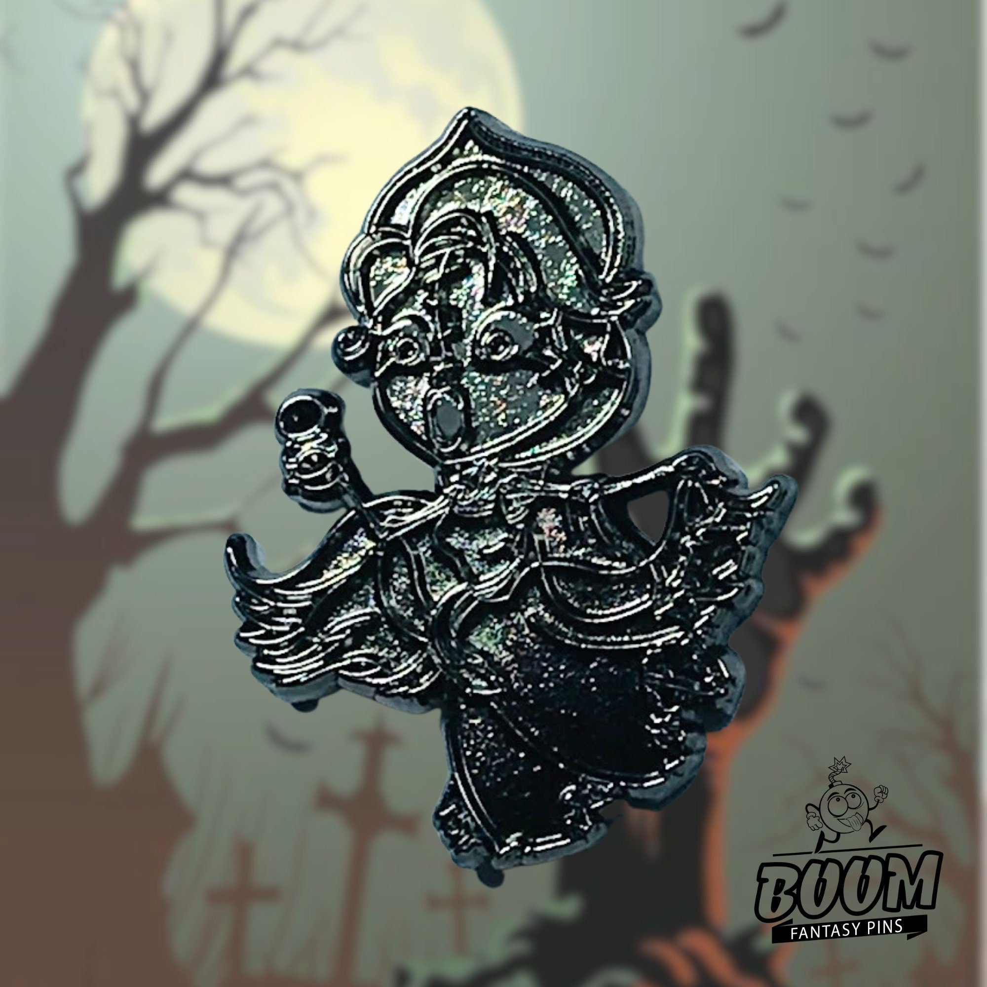 Pin – Bella como zombi de La Bella y la Bestia – Disney Fantasy