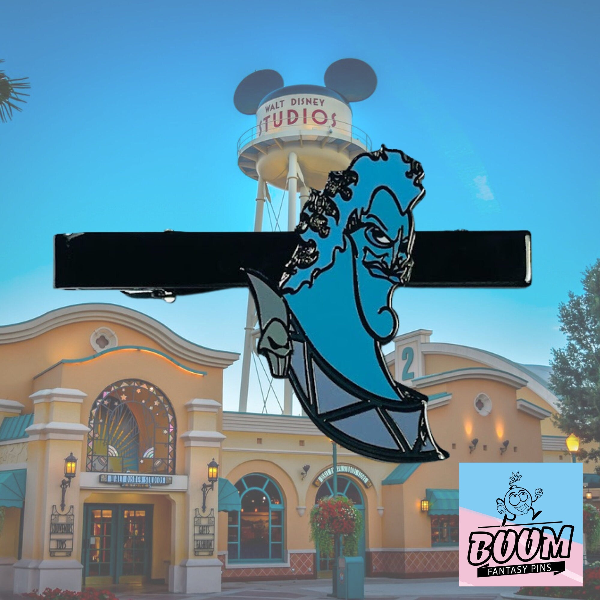 Pinza de corbata – Hades de Hércules – Disney Fantasy