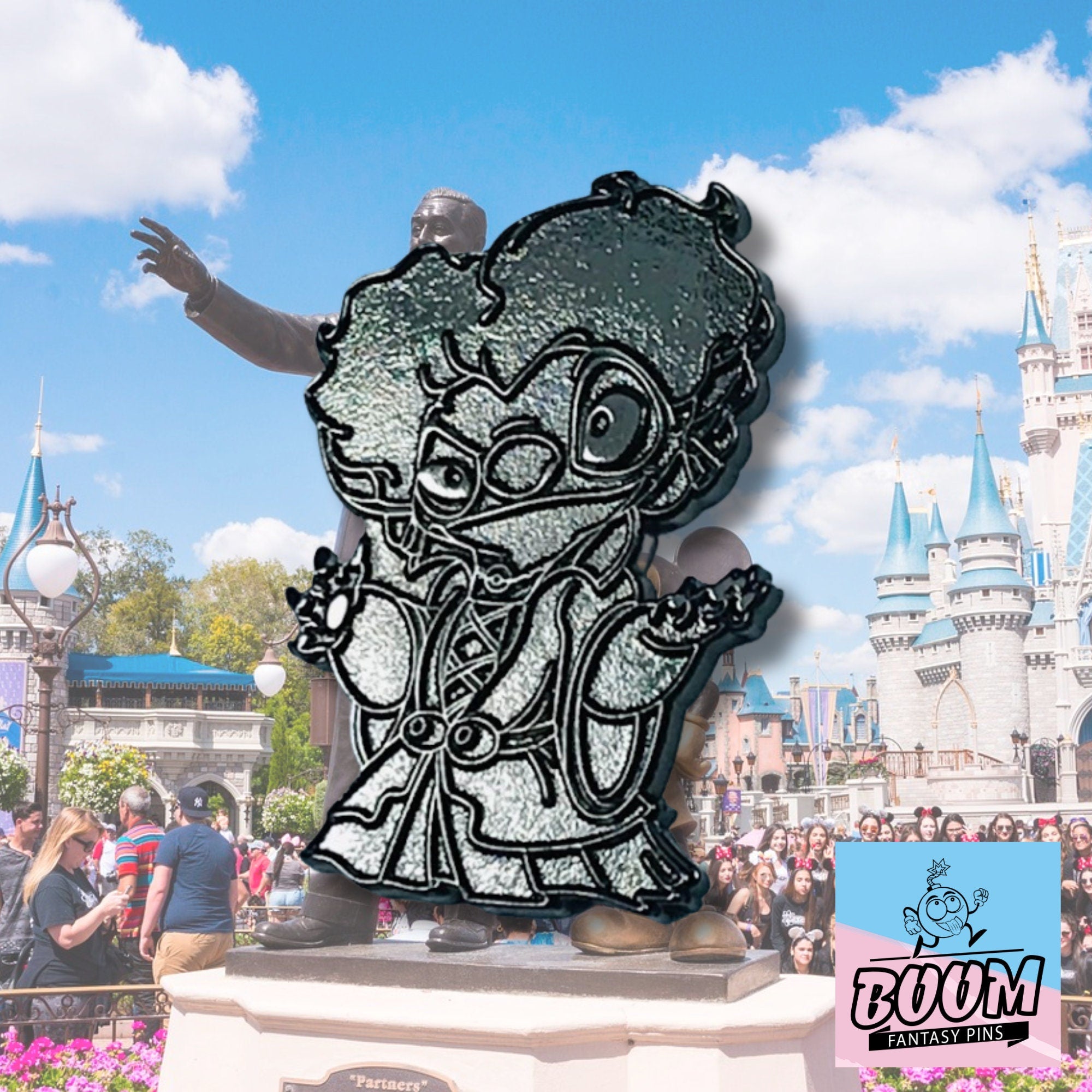 Épingle – Stitch en Winnifred Sanderson de Lilo &amp; Stitch – Disney Fantasy