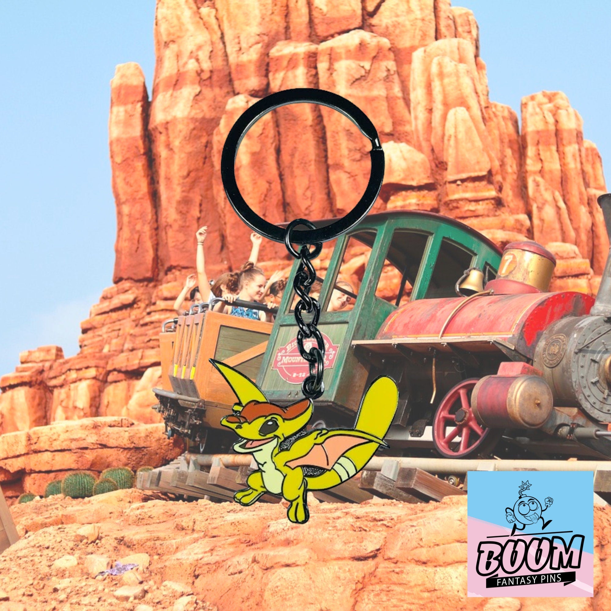 Llavero – Experimento Slugger 608 de Lilo &amp; Stitch – Disney Fantasy