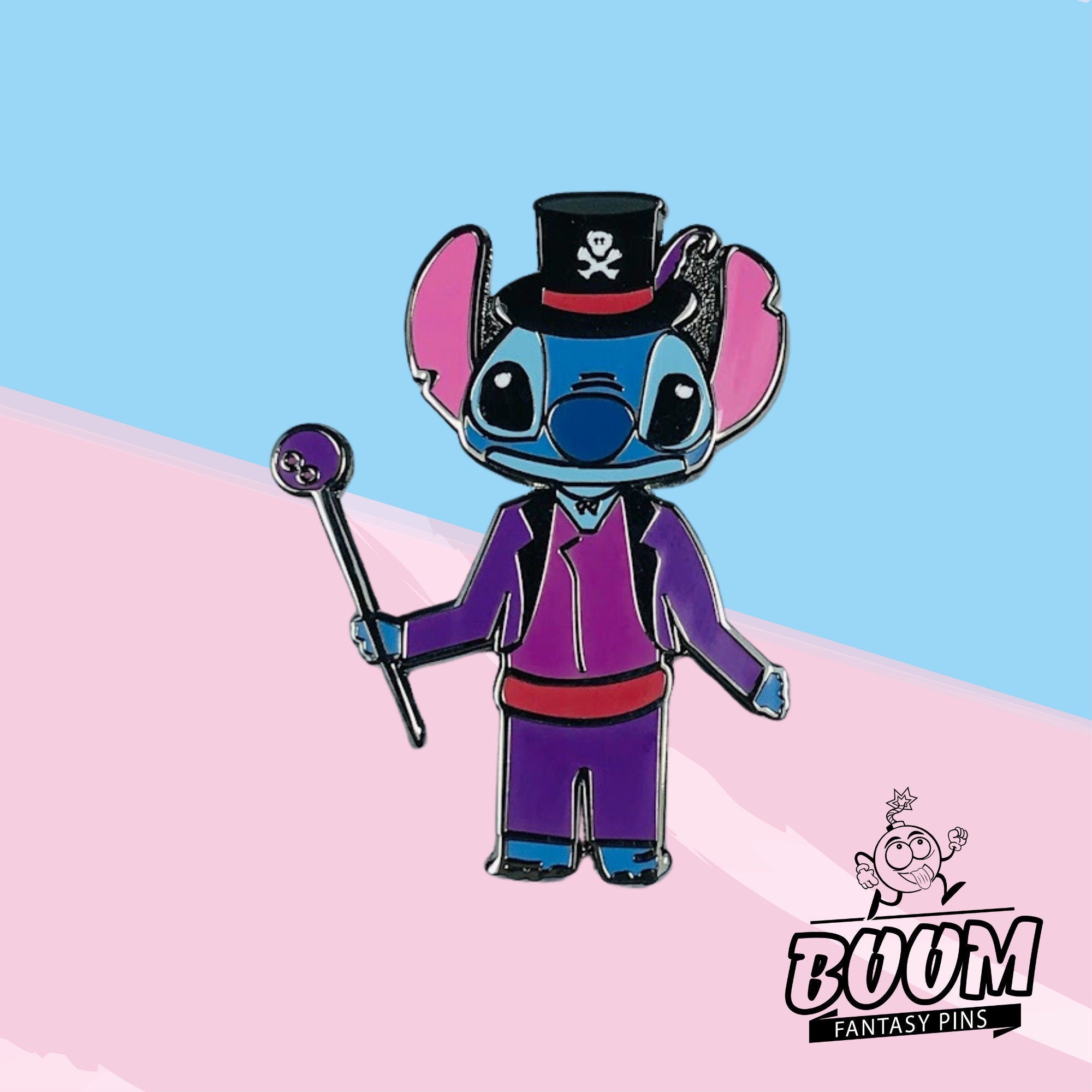 Pin – Stitch como el Dr. Facilier de Lilo &amp; Stitch – Disney Fantasy