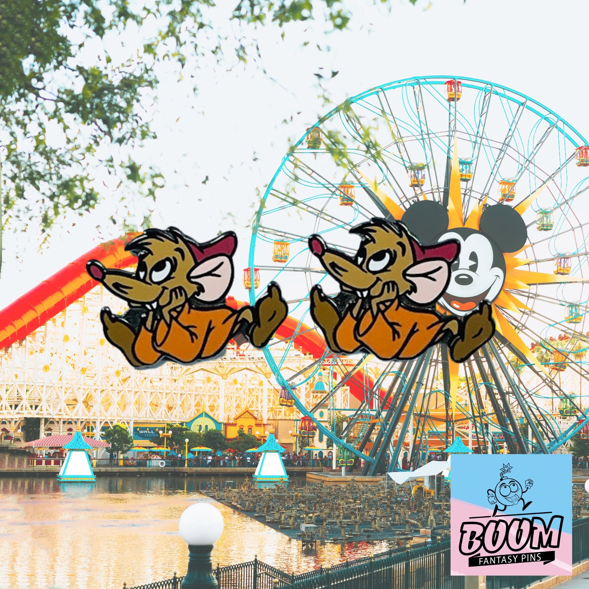 Boutons de manchette – Jaq de Cendrillon – Disney Fantasy