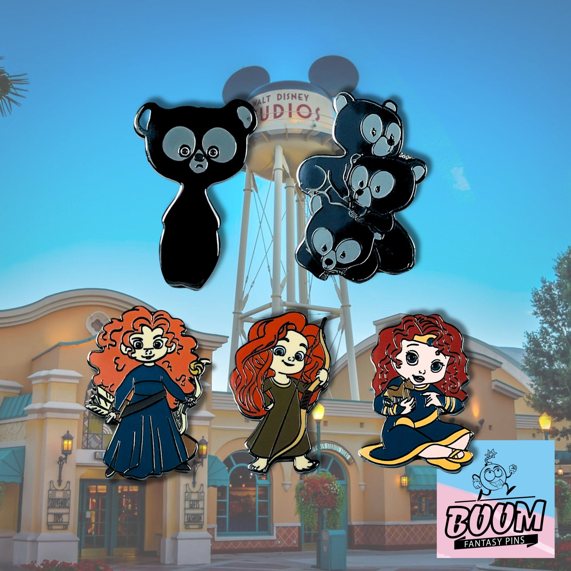 Pin – Mérida de Valiente – Disney Fantasy