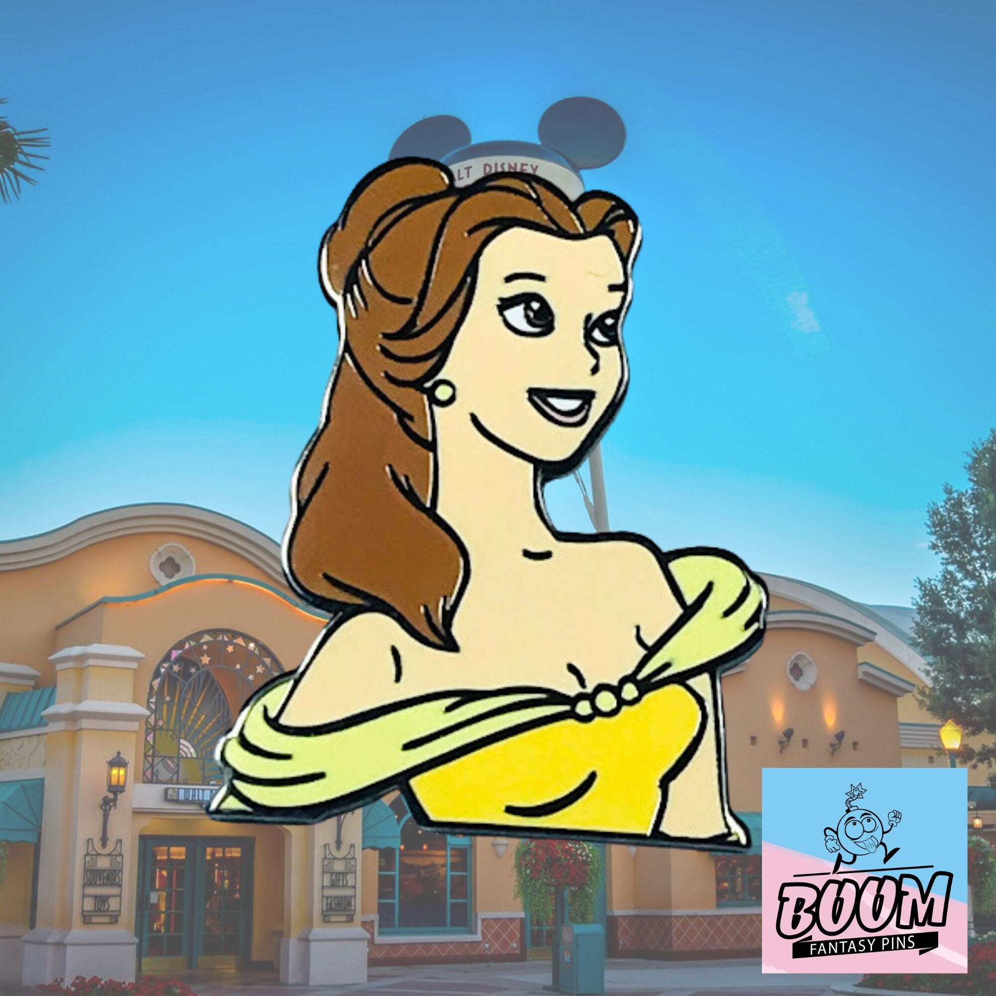 Pin – Princesa Bella de La Bella y la Bestia – Disney Fantasy