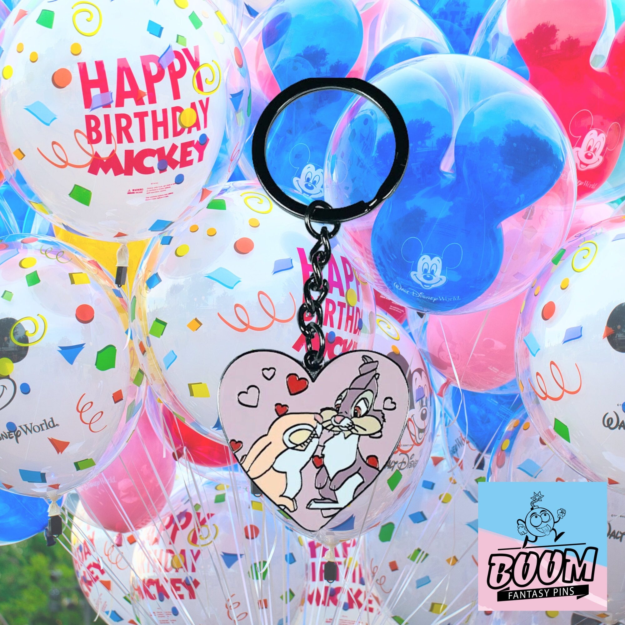 Porte-clés – Panpan et Miss Bunny de Bambi – Disney Fantasy