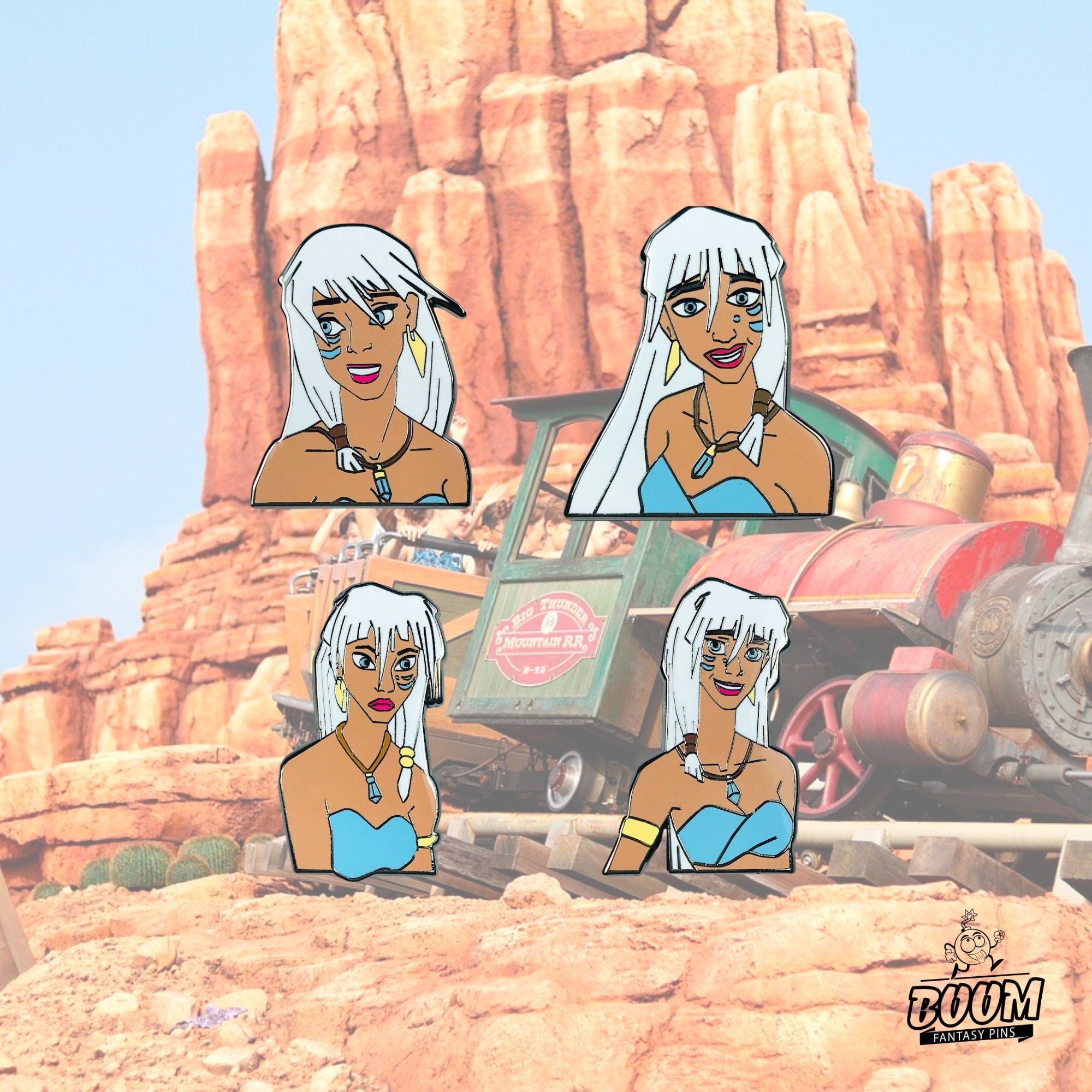 Pin's – Reine Kida d'Atlantide, l'empire perdu – Disney Fantasy