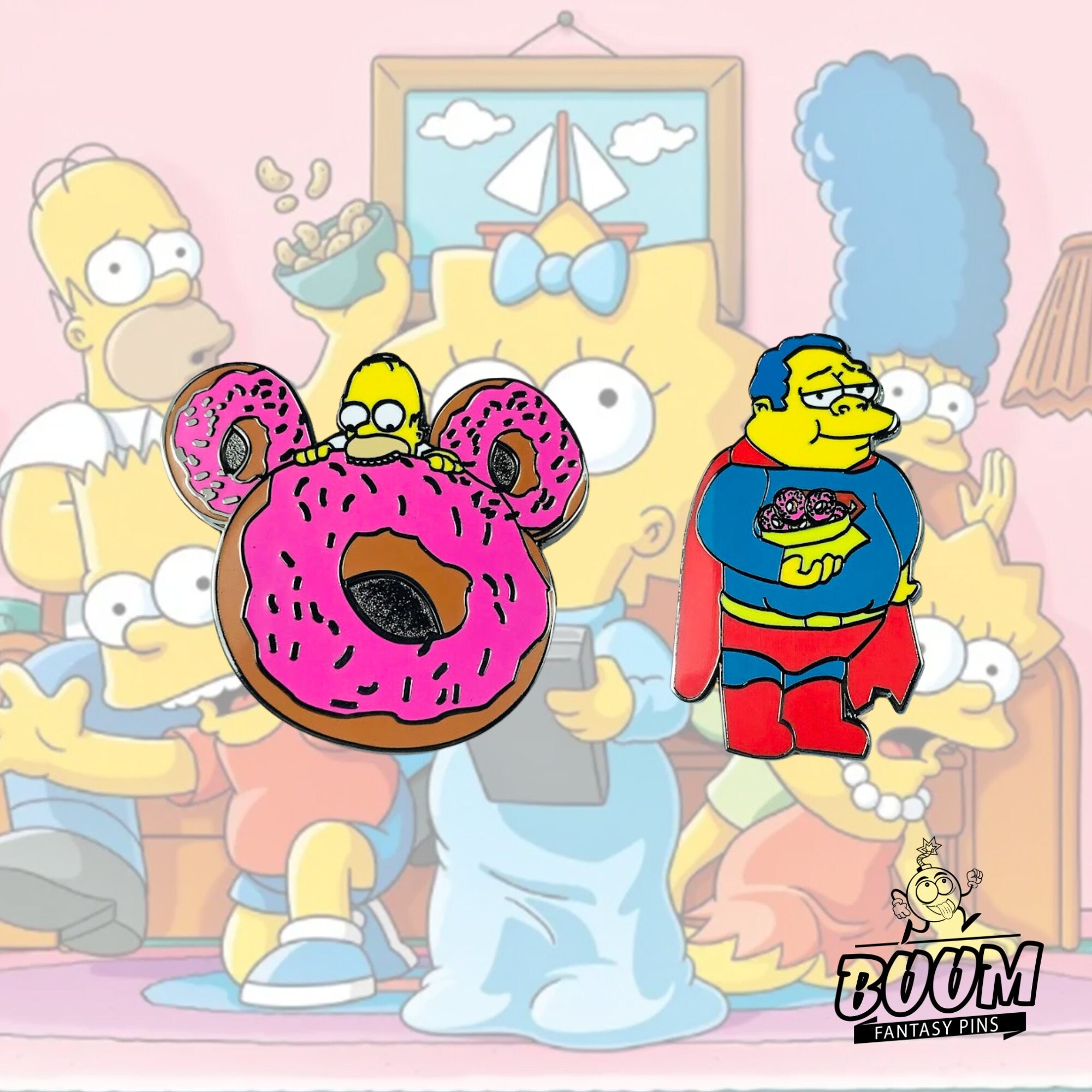 Pin's – Homer Simpson des Simpson – Disney Fantasy