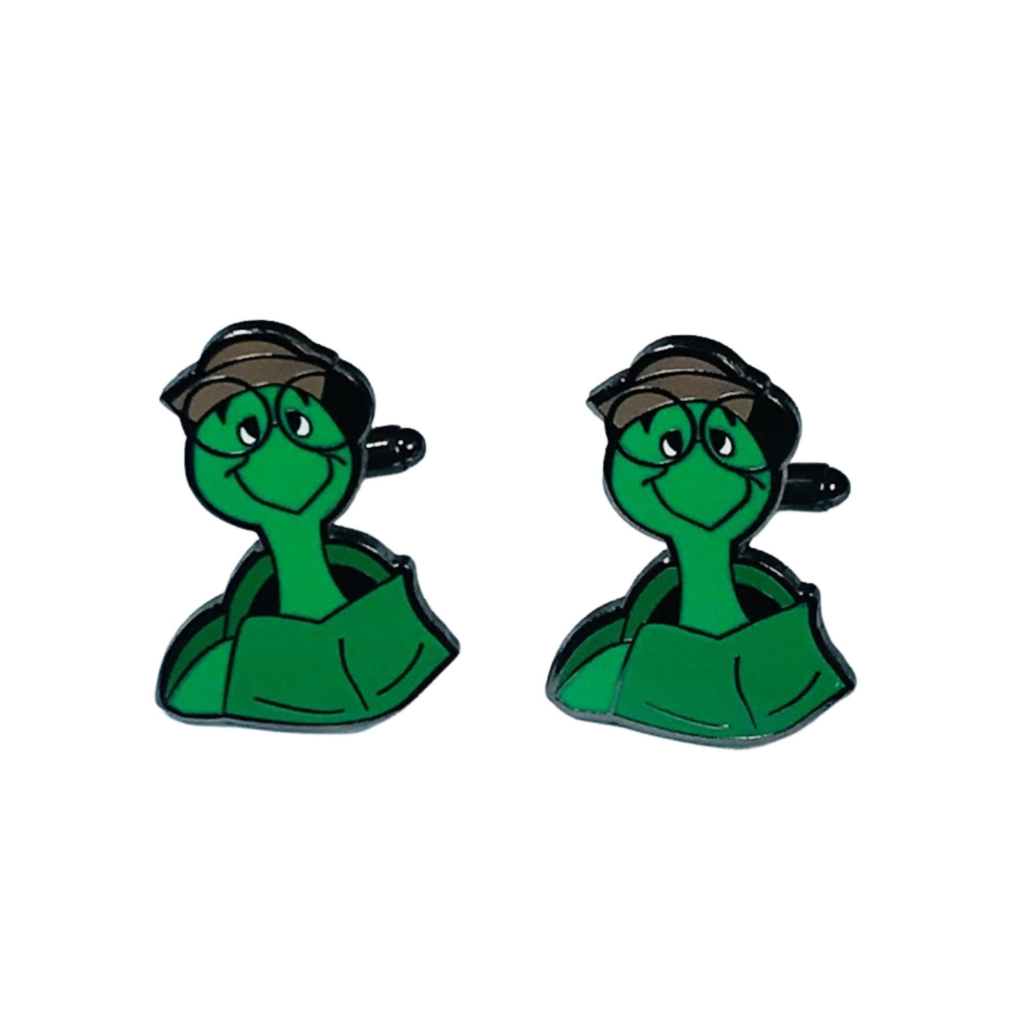 Cufflinks – Toby Turtle from Robin Hood – Disney Fantasy