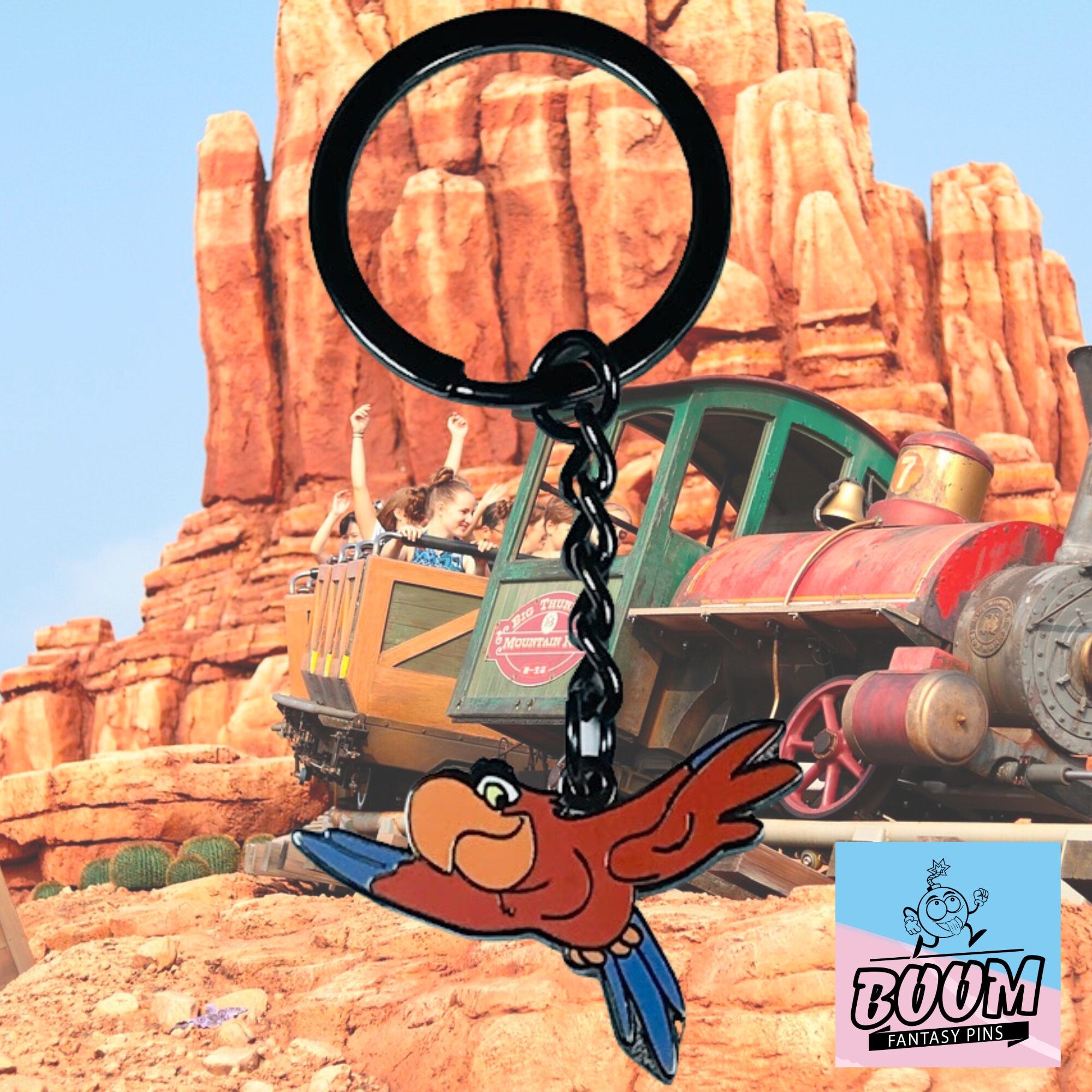 Porte-clés – Iago d'Aladdin – Disney Fantasy