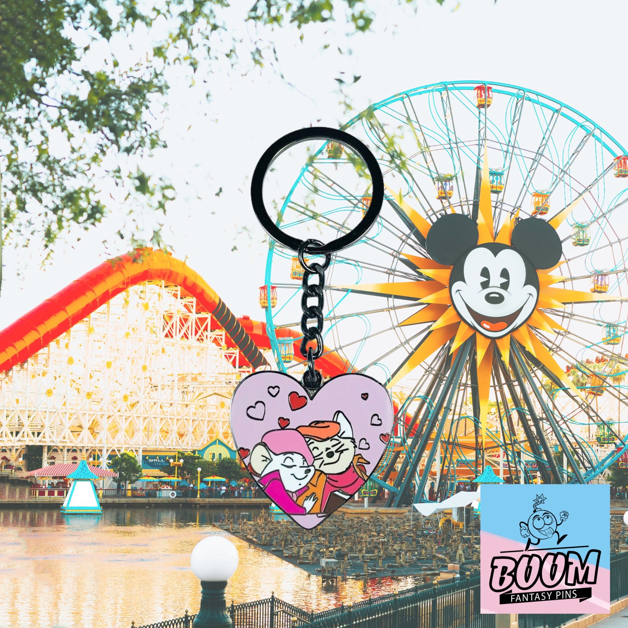 Porte-clés – Bernard des Aventures de Bernard et Bianca – Disney Fantasy