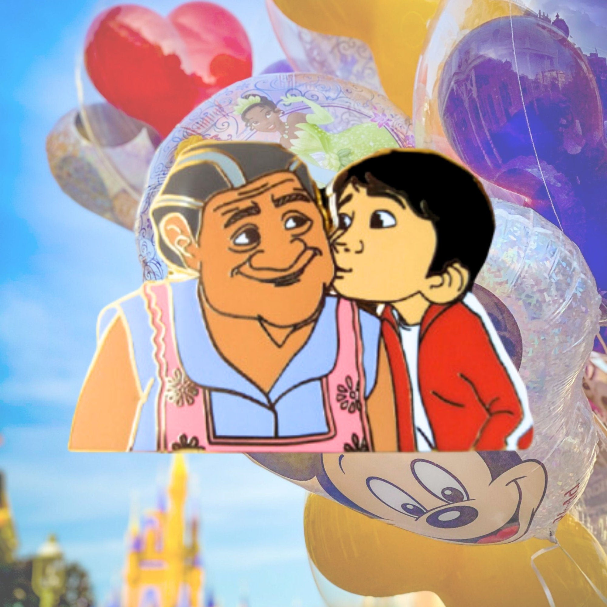 Pin's – Miguel et Maman Coco du film Coco – Disney Fantasy