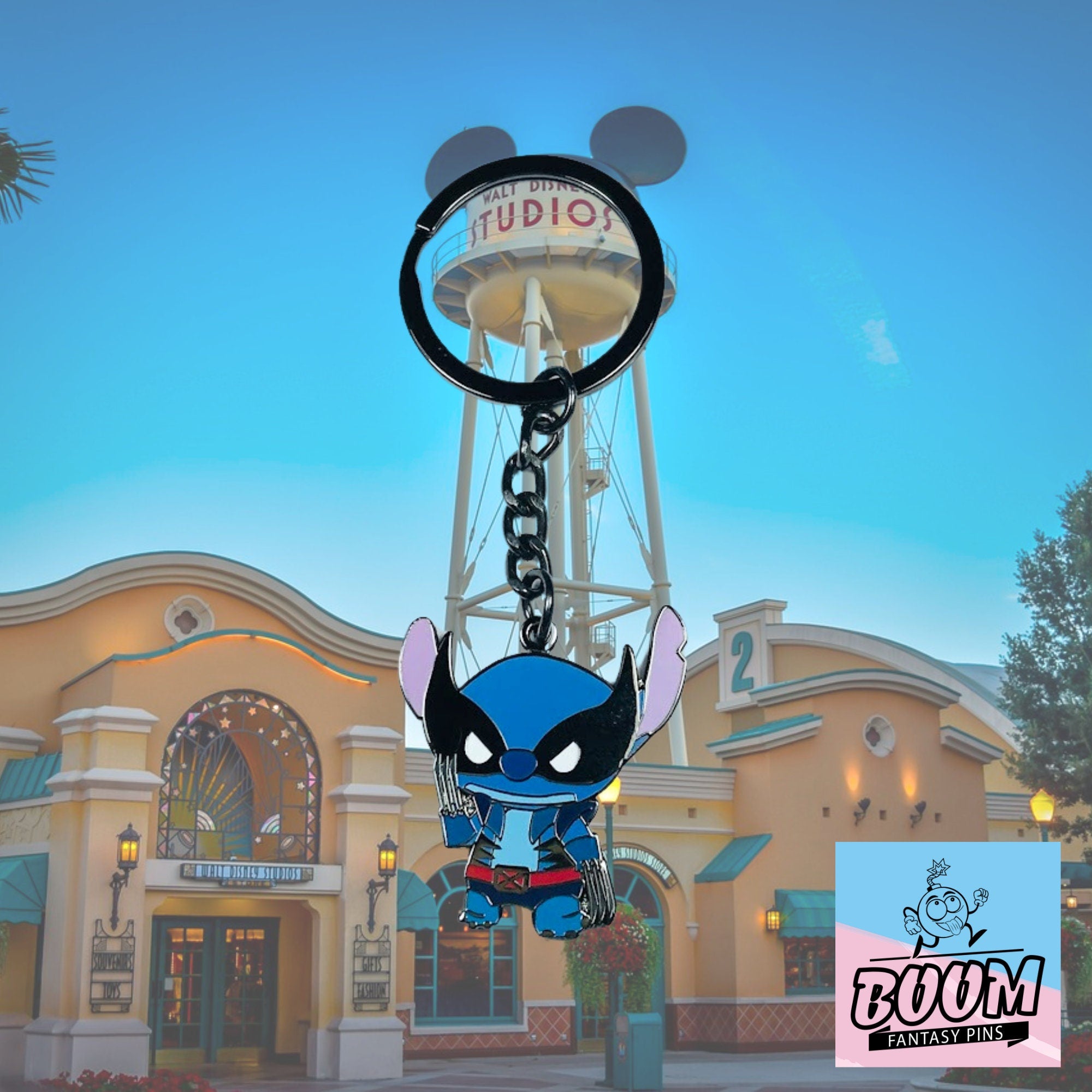 Llavero – Experimento 626 Stitch como Lobezno de Lilo y Stitch – Disney Fantasy