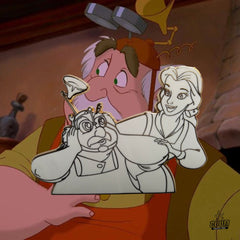 Pin – Bella y Mauricio de La Bella y la Bestia – Disney Fantasy