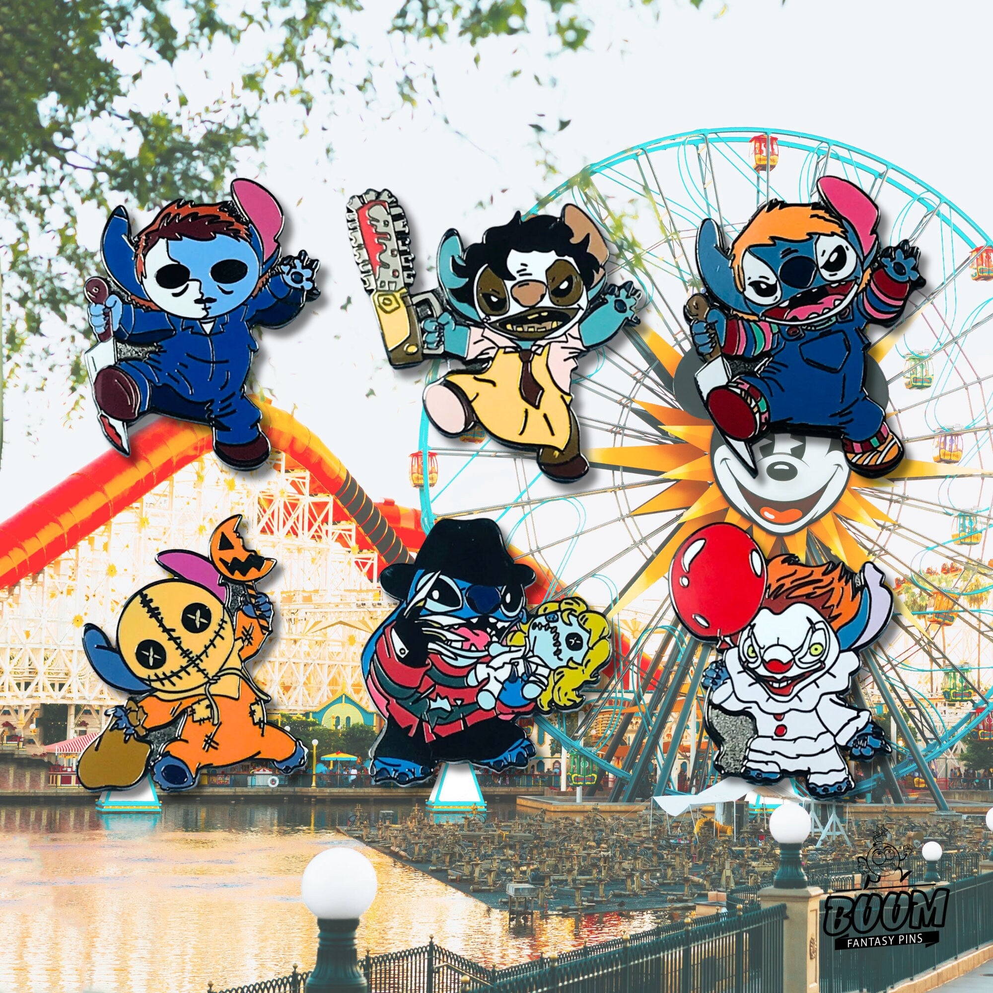 Épingle – Expérience 626 Stitch déguisé en personnage d'Halloween de Lilo et Stitch – Disney Fantasy