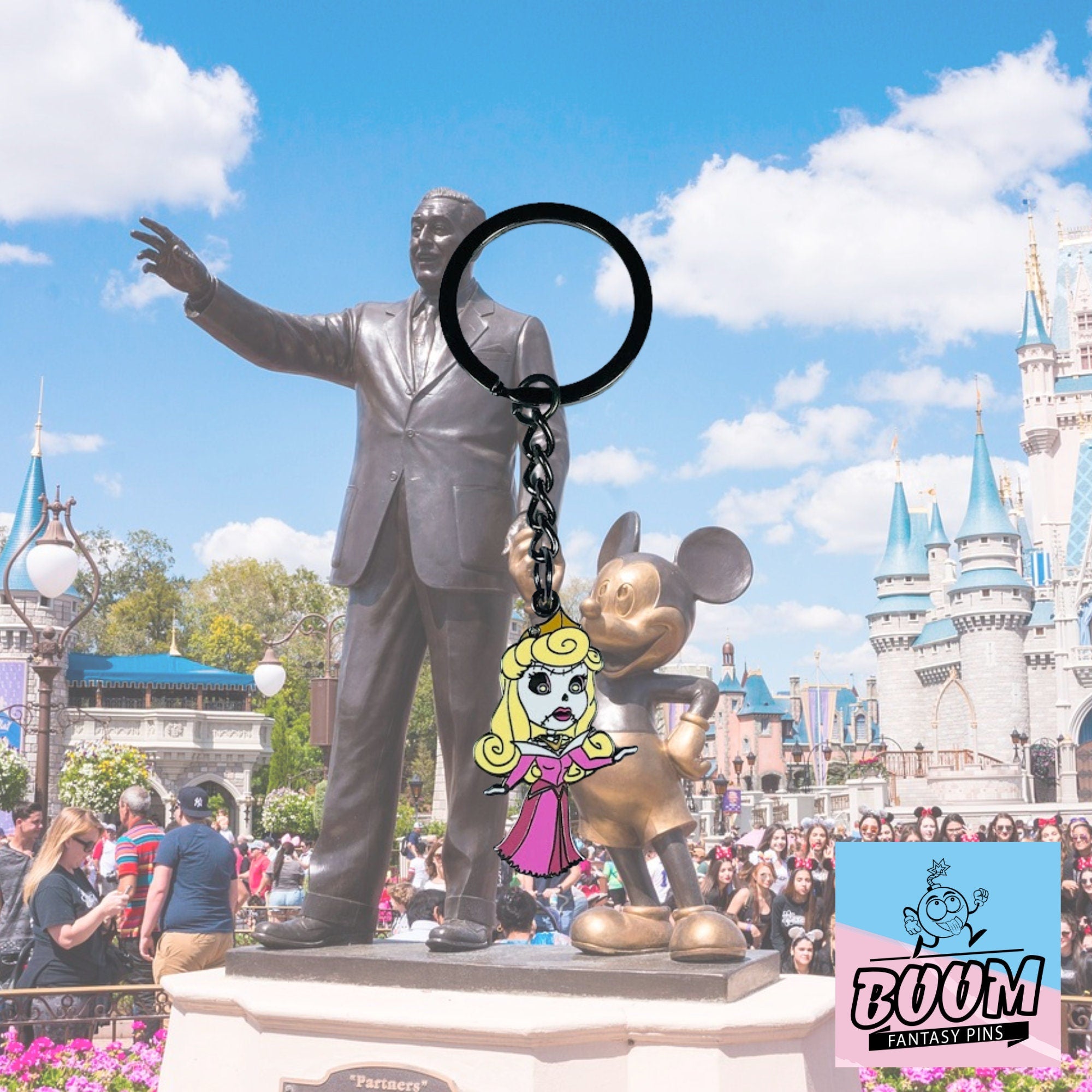 Llavero – Aurora como zombi de La Bella Durmiente – Disney Fantasy