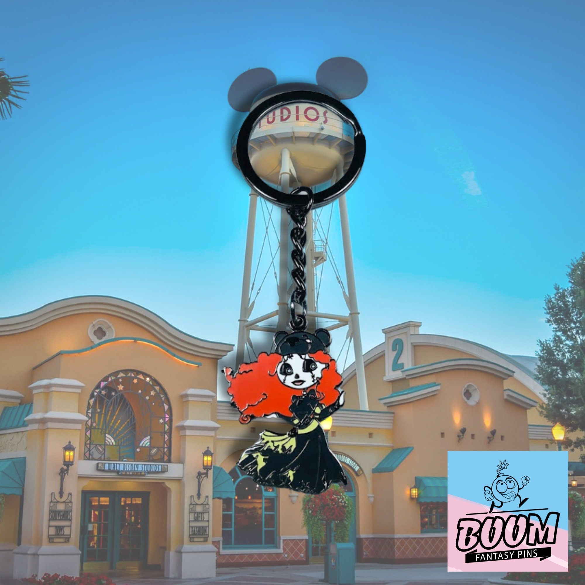 Porte-clés – Merida de Rebelle – Disney Fantasy