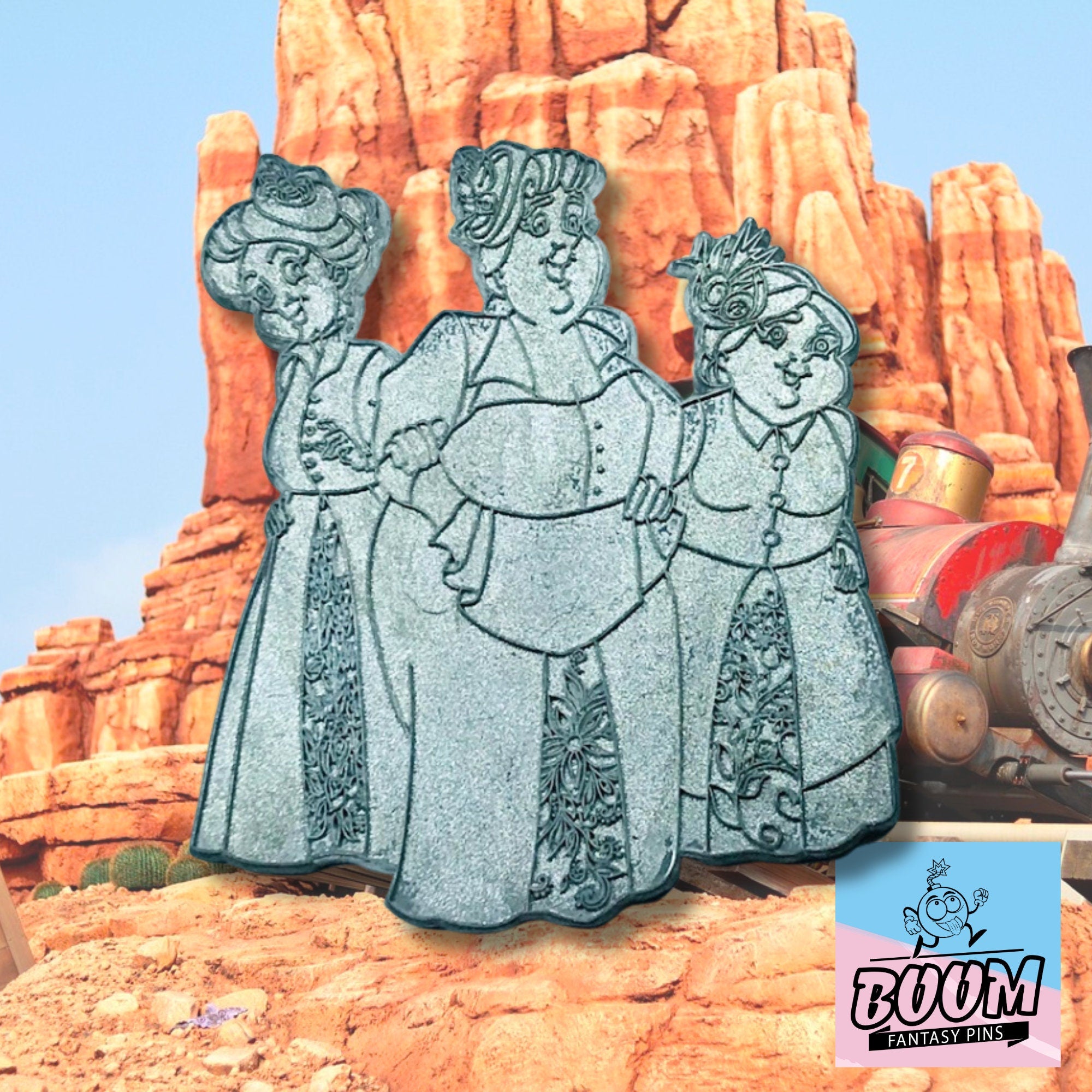 Épinglette – Flora, Fauna et Pimprenelle de La Belle au bois dormant – Disney Fantasy