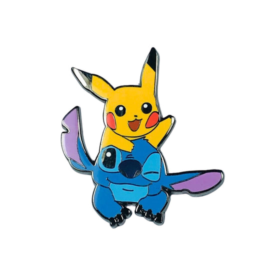 Pin – Stitch Experiment 626 and Pikachu from Lilo & Stitch – Disney Fantasy