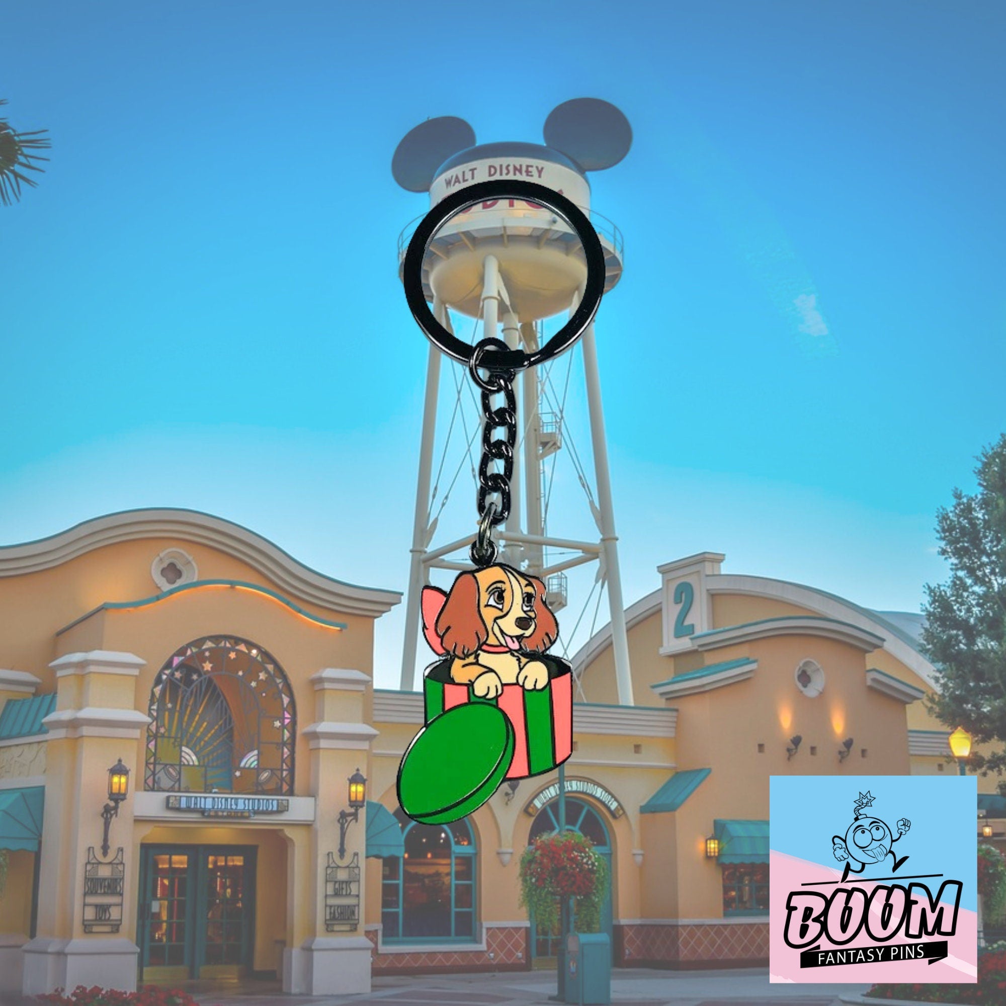 Llavero – Dama de La Dama y el Vagabundo – Disney Fantasy