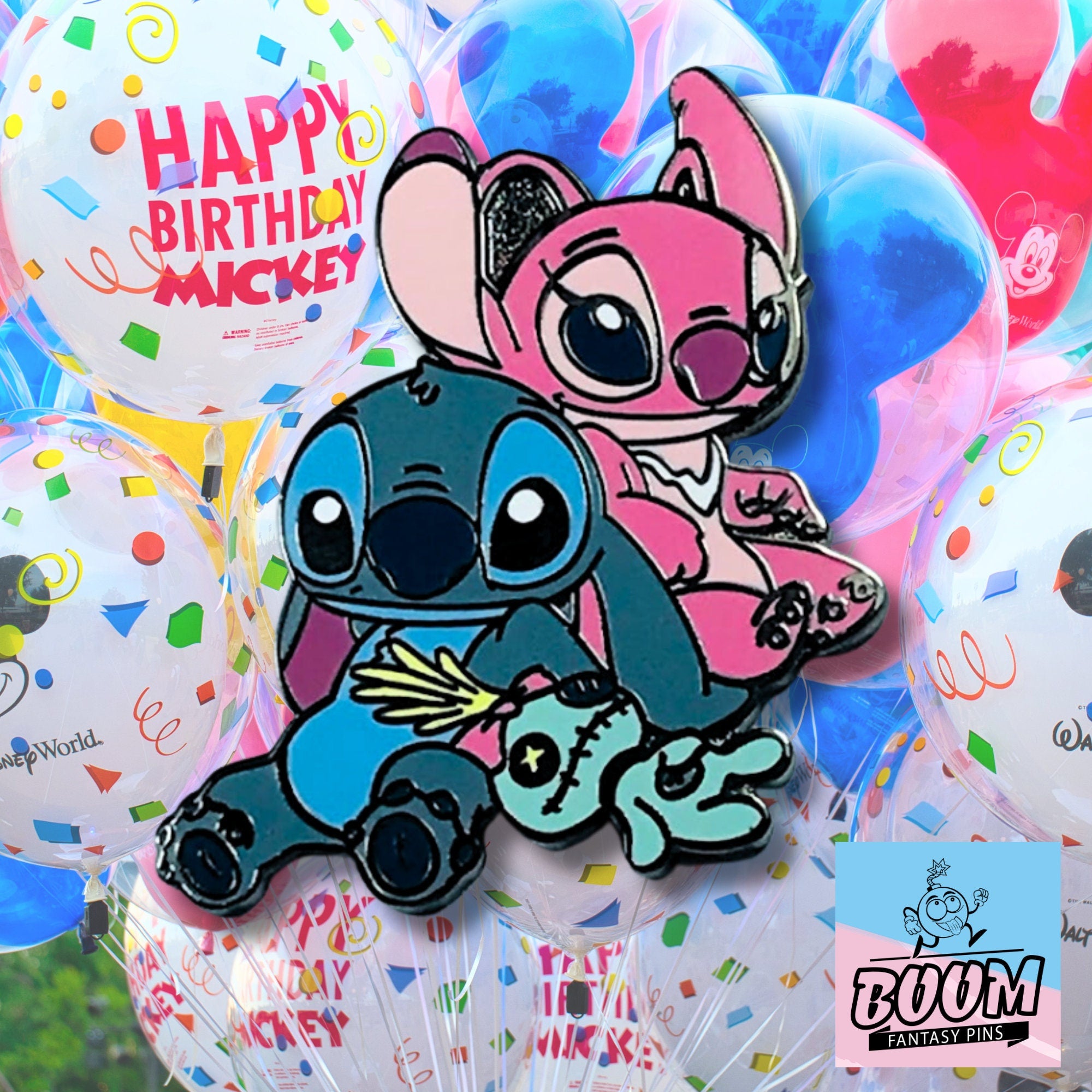 Épingle – Expérience 626 Stitch et Expérience 624 Angel de Lilo et Stitch – Disney Fantasy