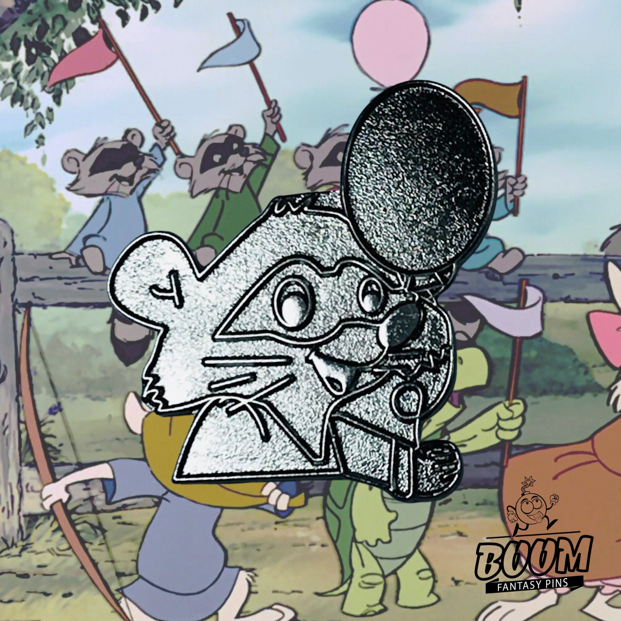 Pin – Mapache de Robin Hood – Disney Fantasy