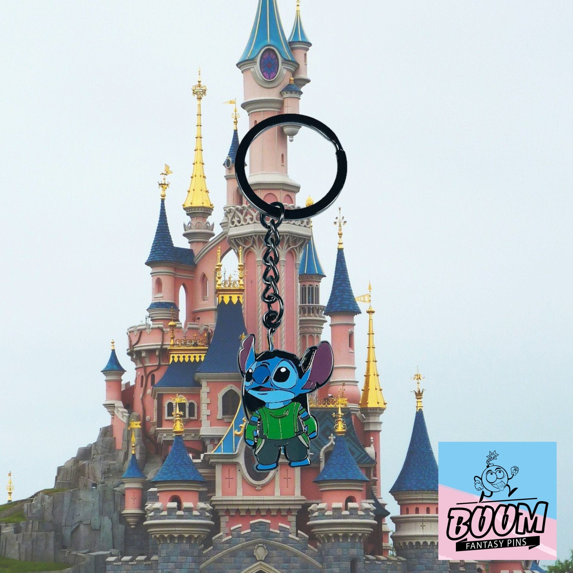 Llavero – Stitch como Loki Experimento 626 de Lilo &amp; Stitch – Disney Fantasy