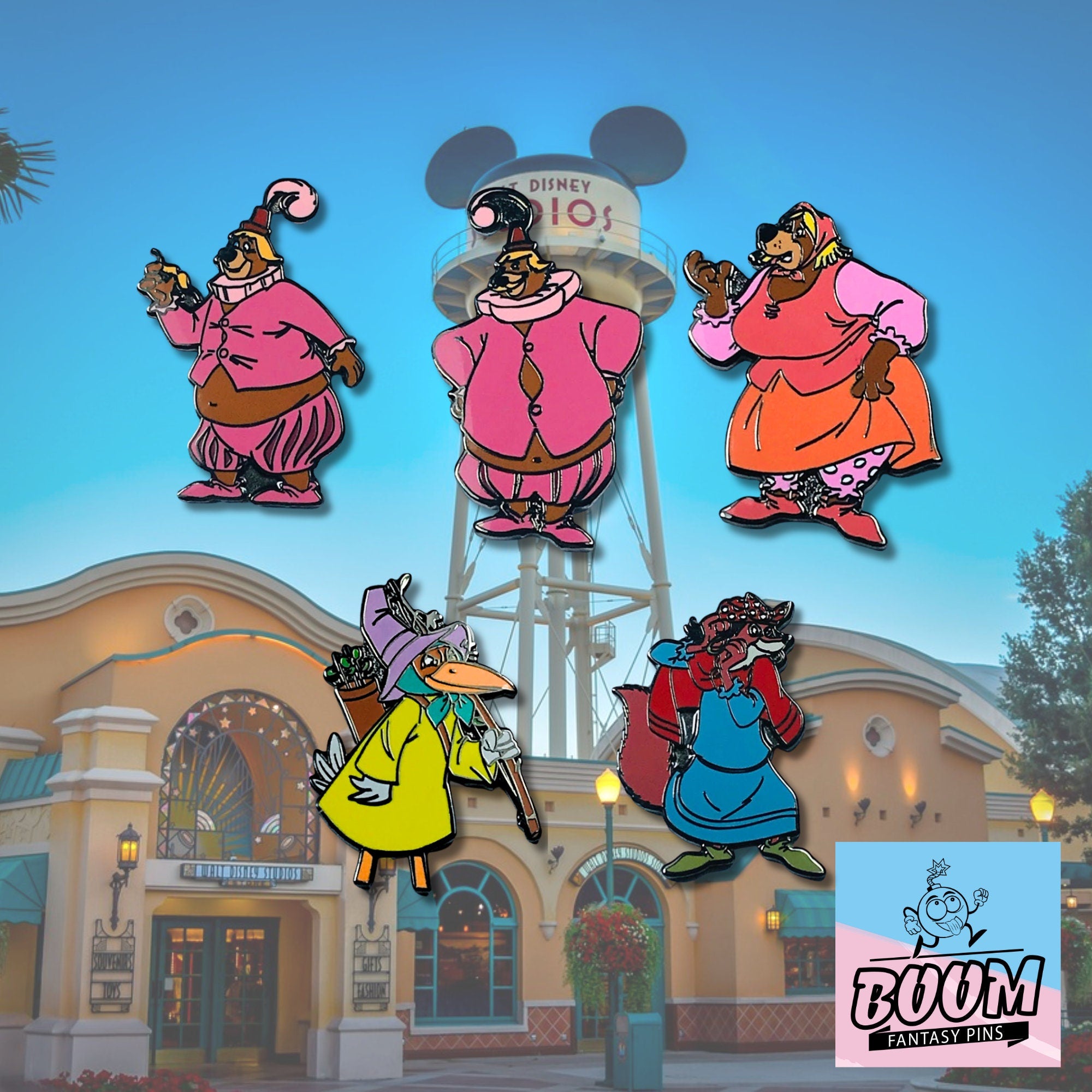 Pin's – Petit Jean de Robin des Bois – Disney Fantasy