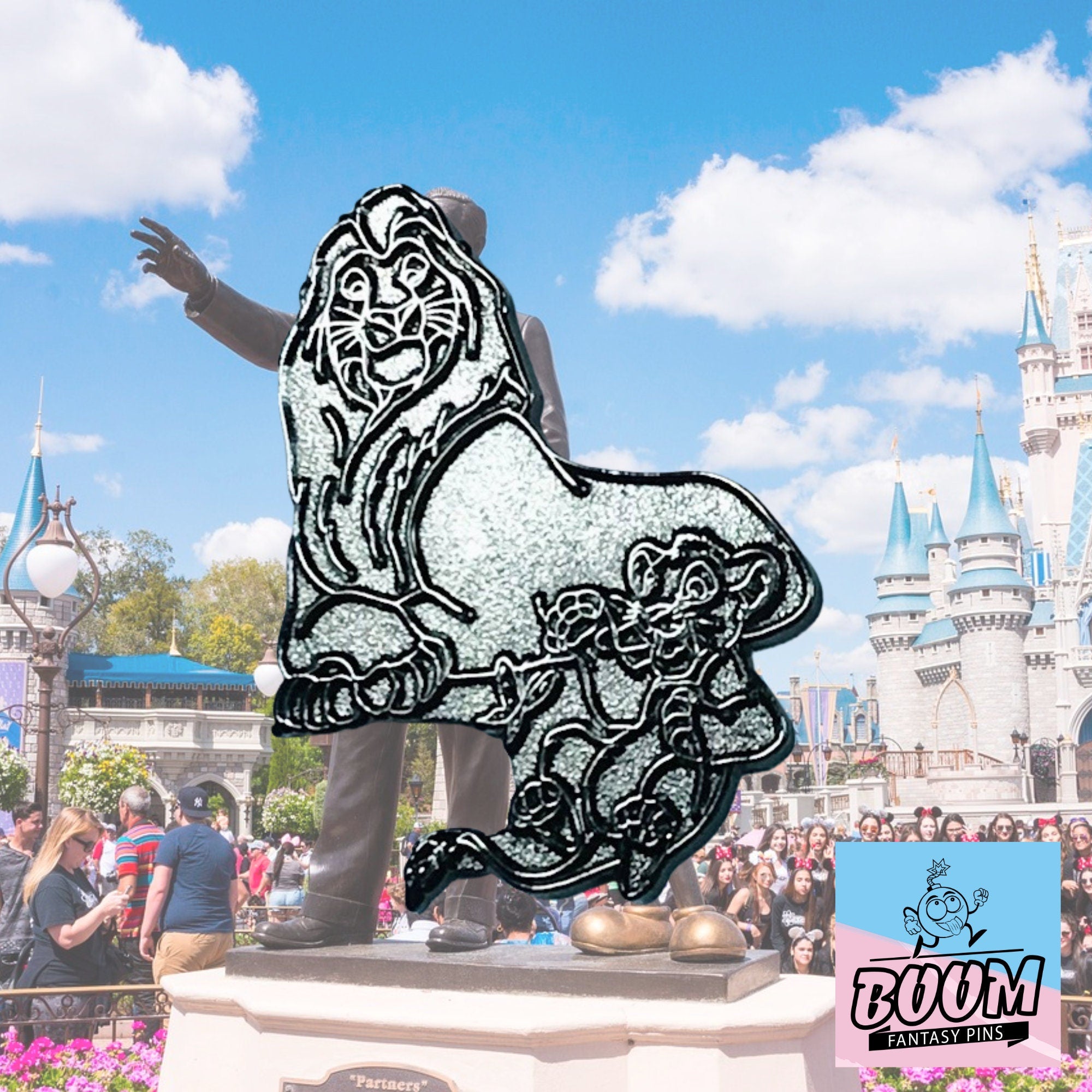 Pin – Simba y Nala de El Rey León – Disney Fantasy