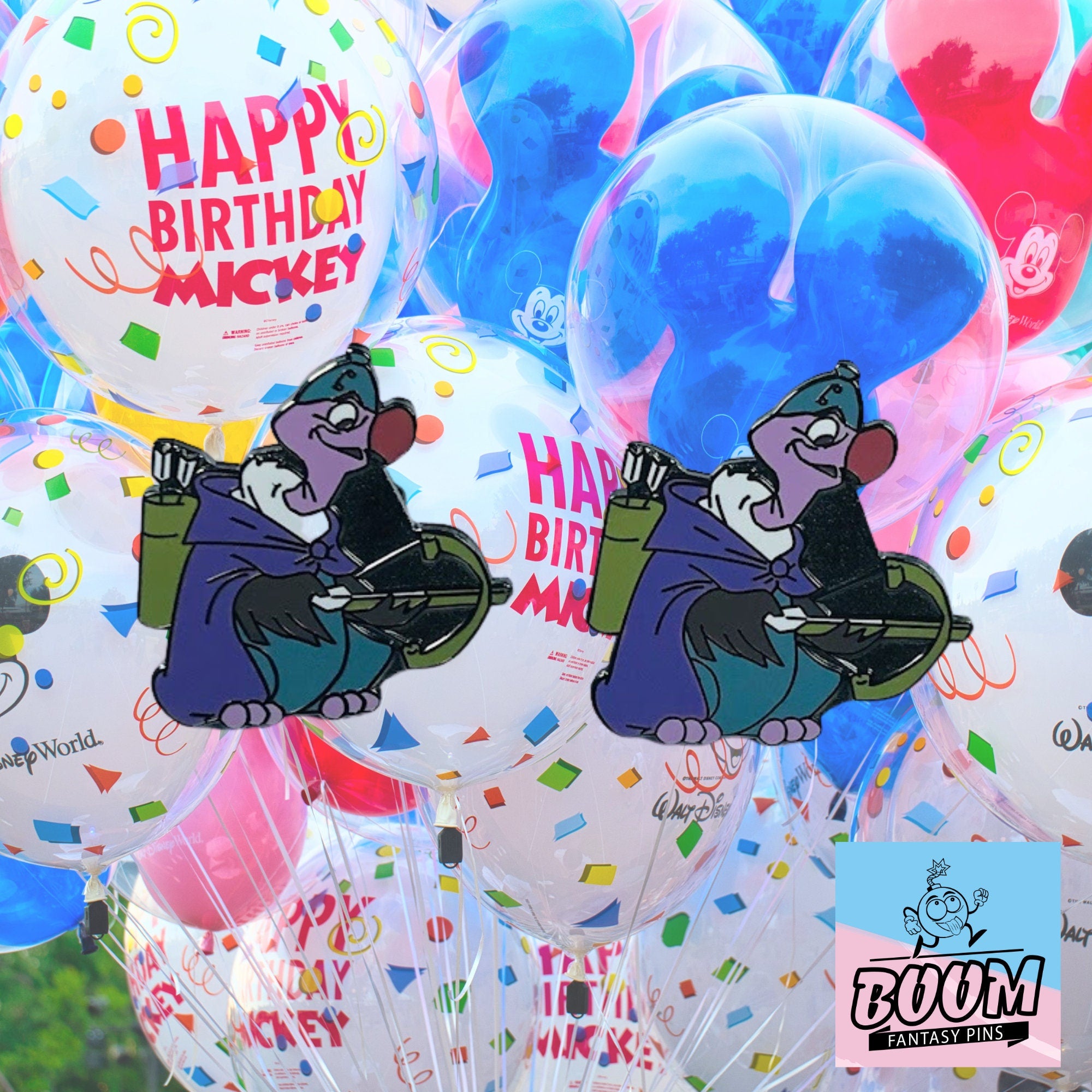 Cufflinks – Nutsy from Robin Hood – Disney Fantasy