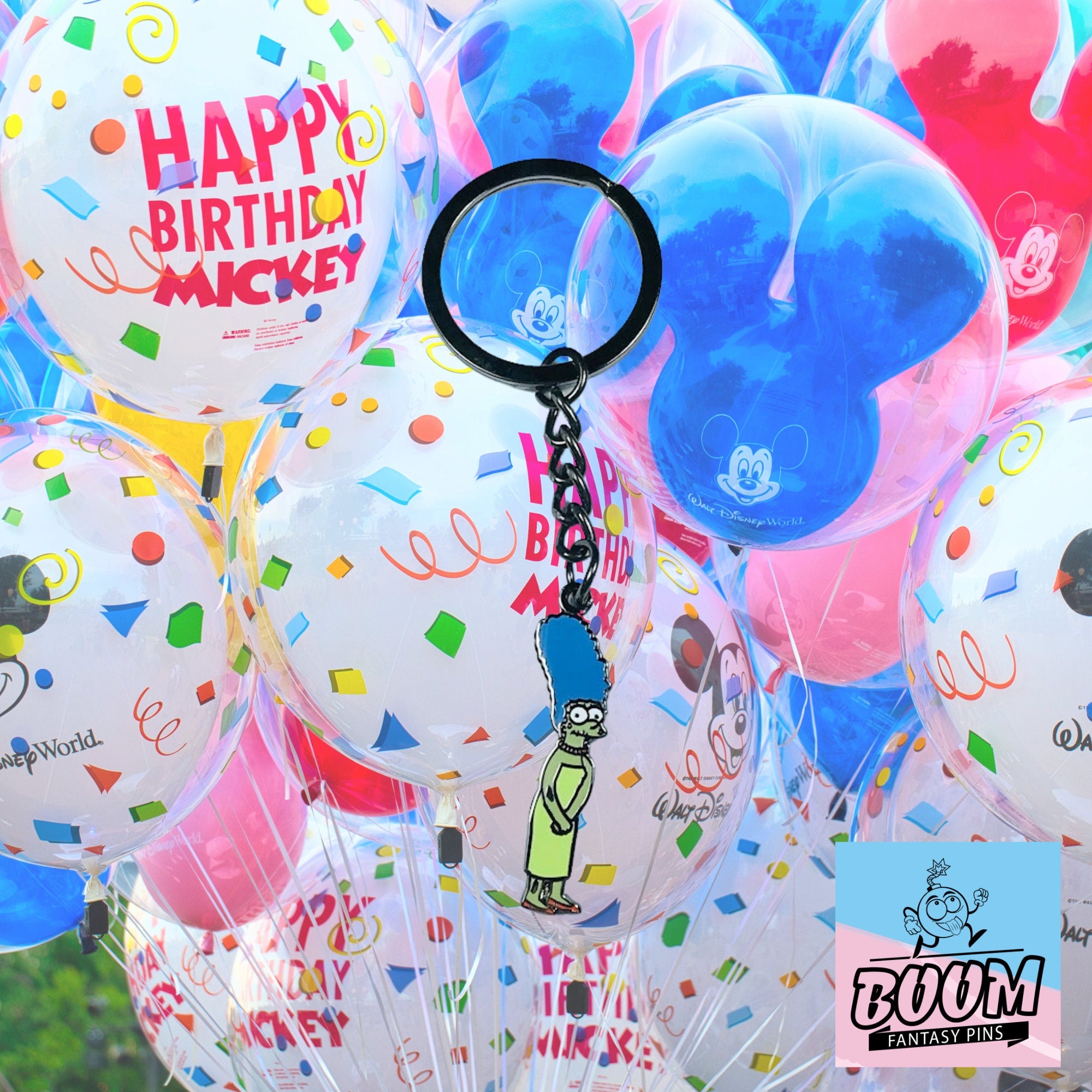 Porte-clés – Marge Simpson des Simpson – Disney Fantasy