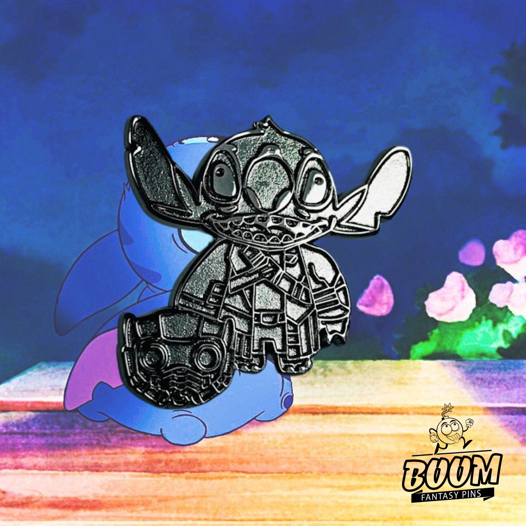 Prueba de alfileres: Stitch como Star-Lord de Lilo &amp; Stitch - Disney Fantasy