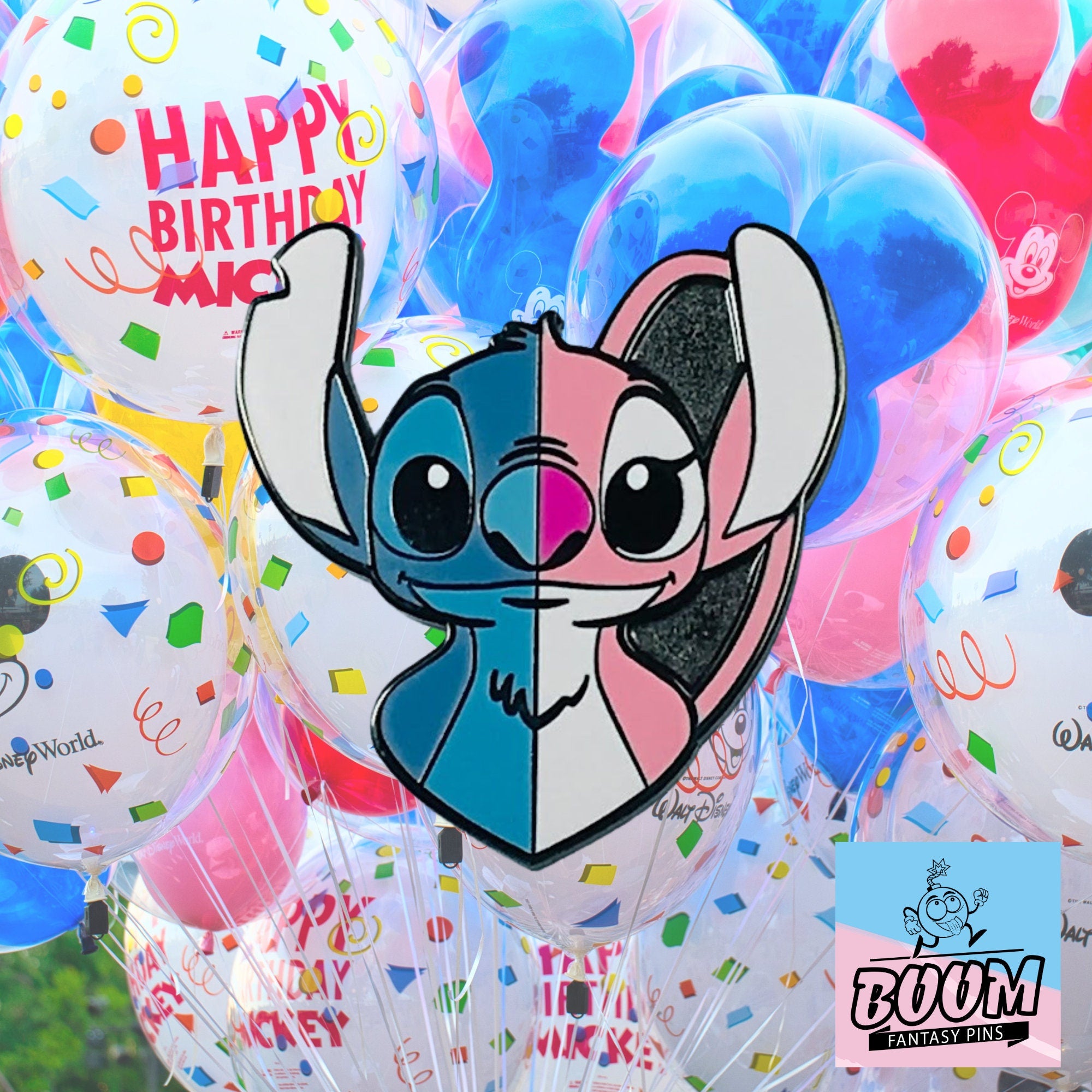 Pin – Stitch y Ángel de Lilo y Stitch – Disney Fantasy