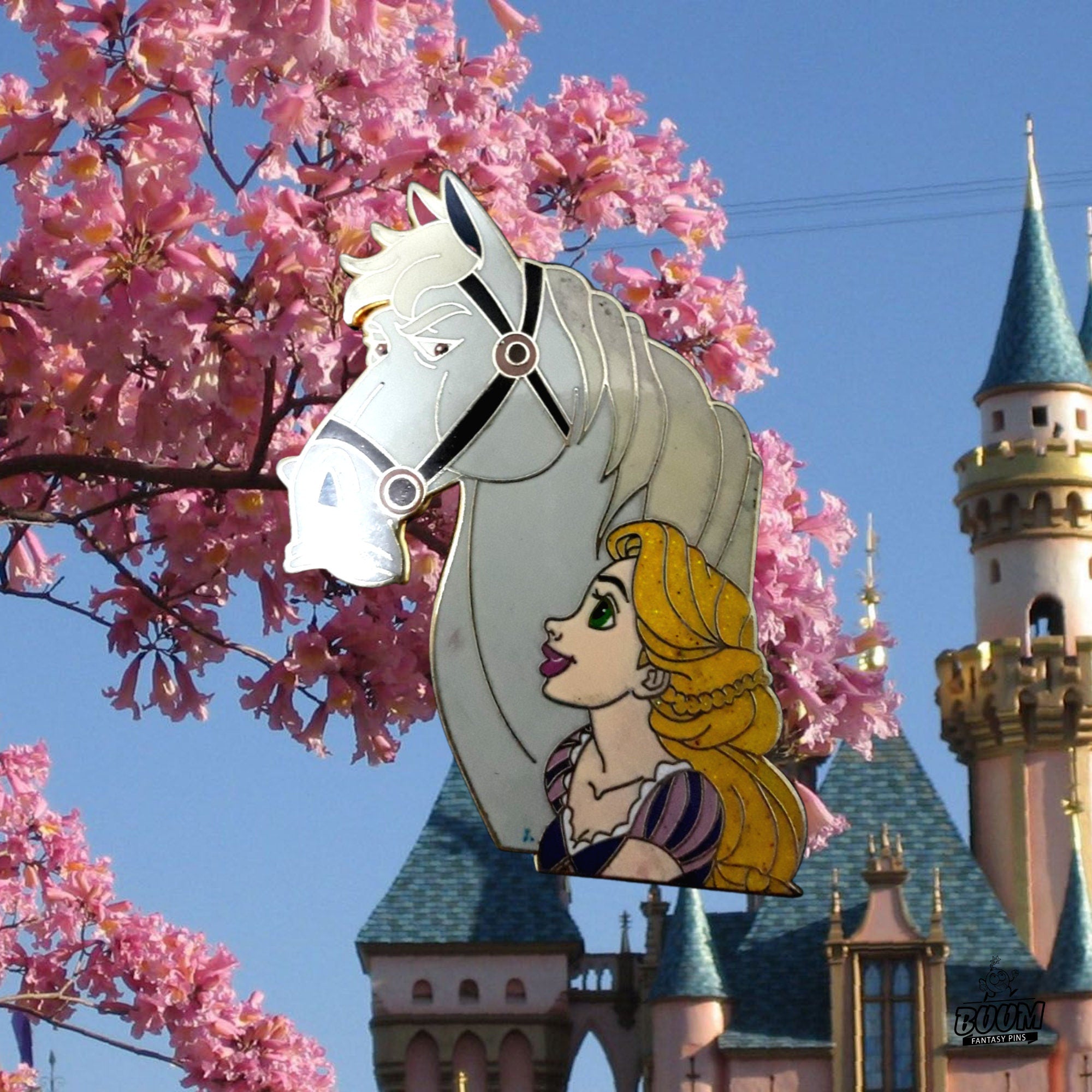 Pin's – Raiponce et Maximus du film Raiponce – Disney Fantasy