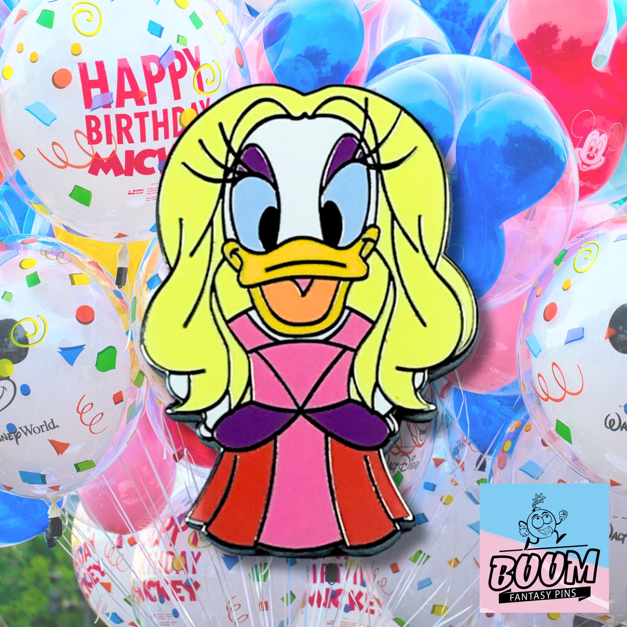 Pin's – Sara et Donald Duck du film Hocus Pocus – Disney Fantasy