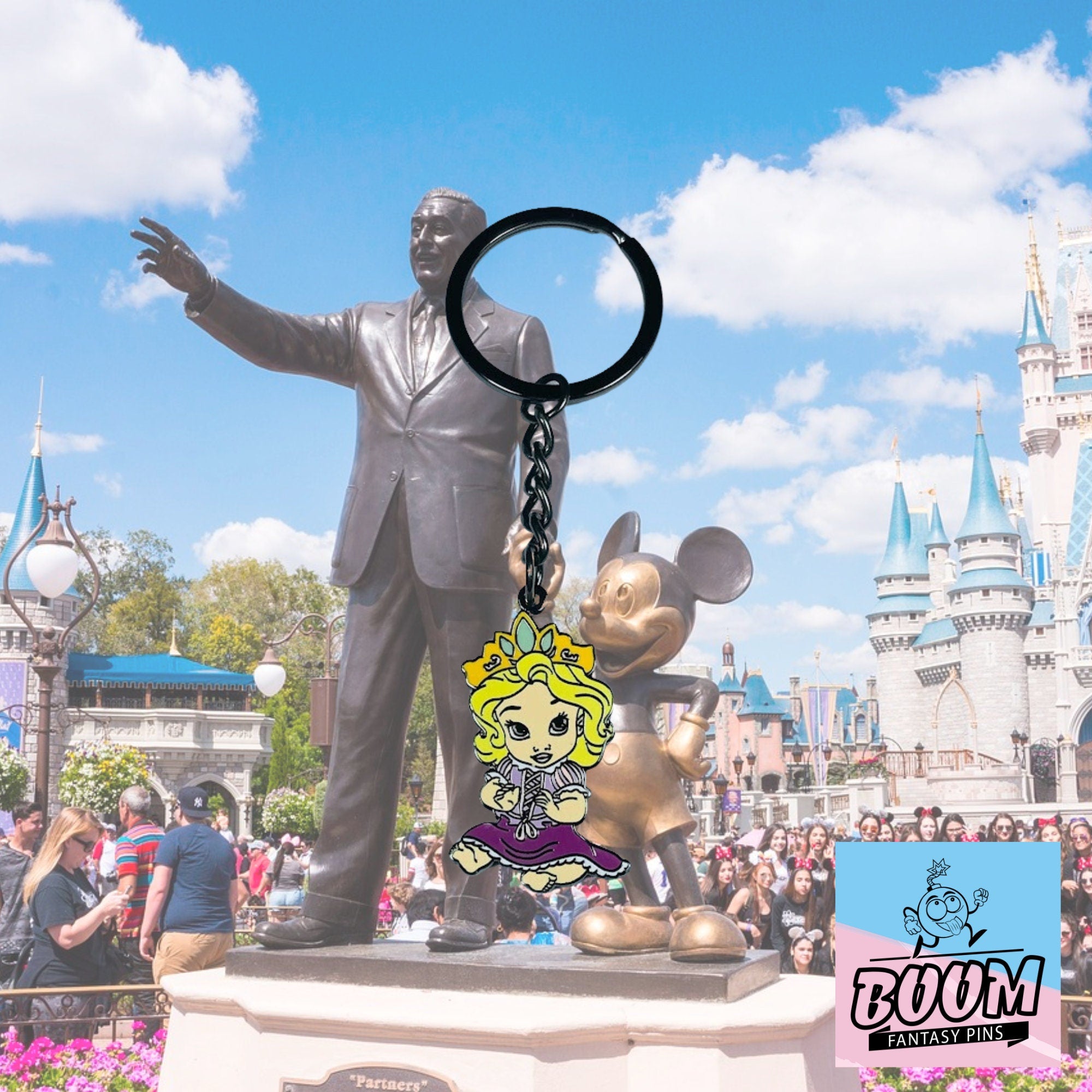 Llavero – Rapunzel de Enredados – Disney Fantasy