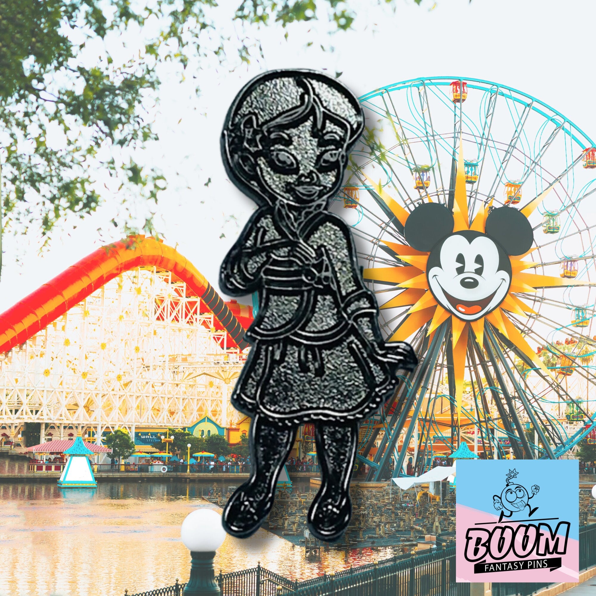 Pin's – Princesse Mulan enfant du film Mulan – Disney Fantasy