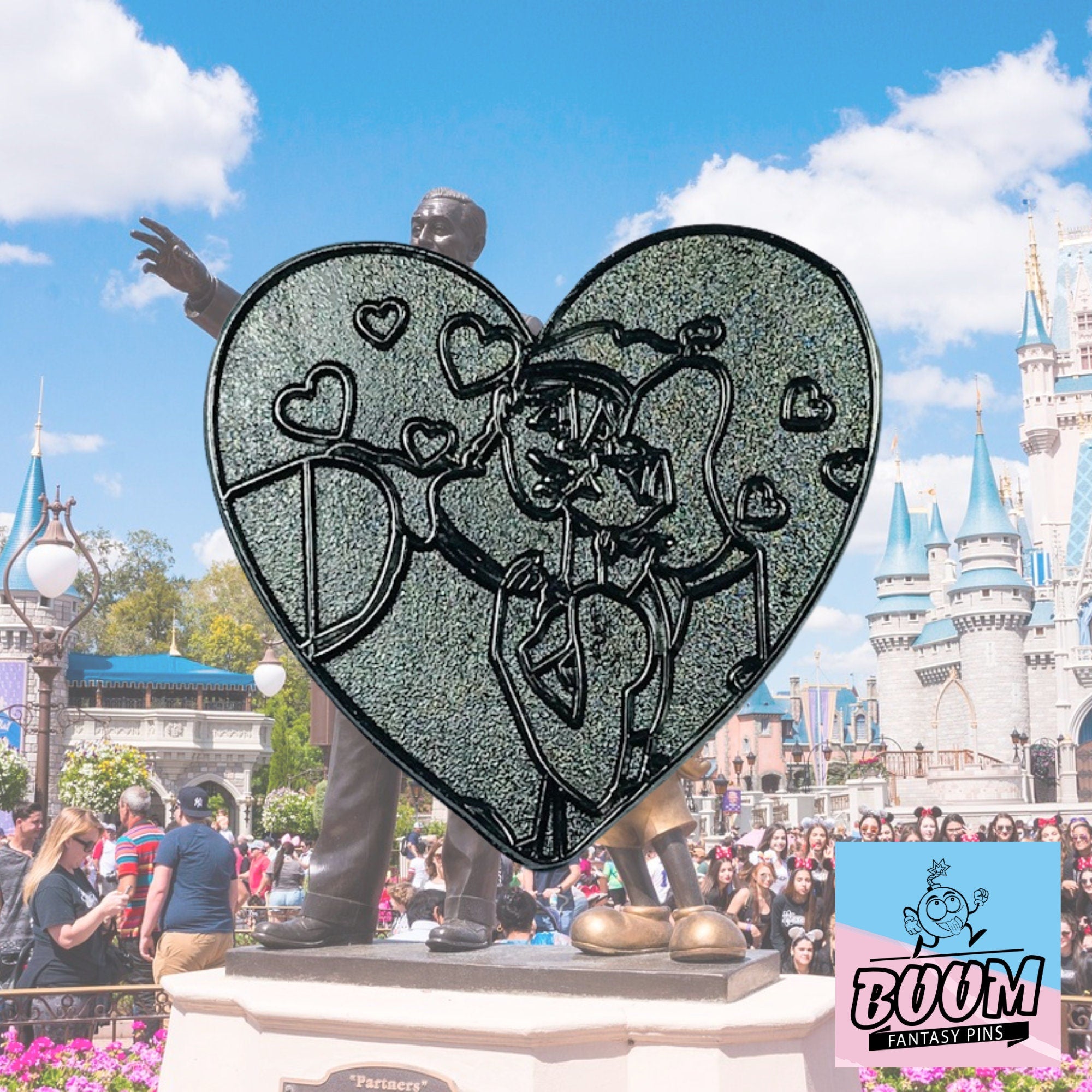 Pin – Hércules y Megara de Hércules – Disney Fantasy