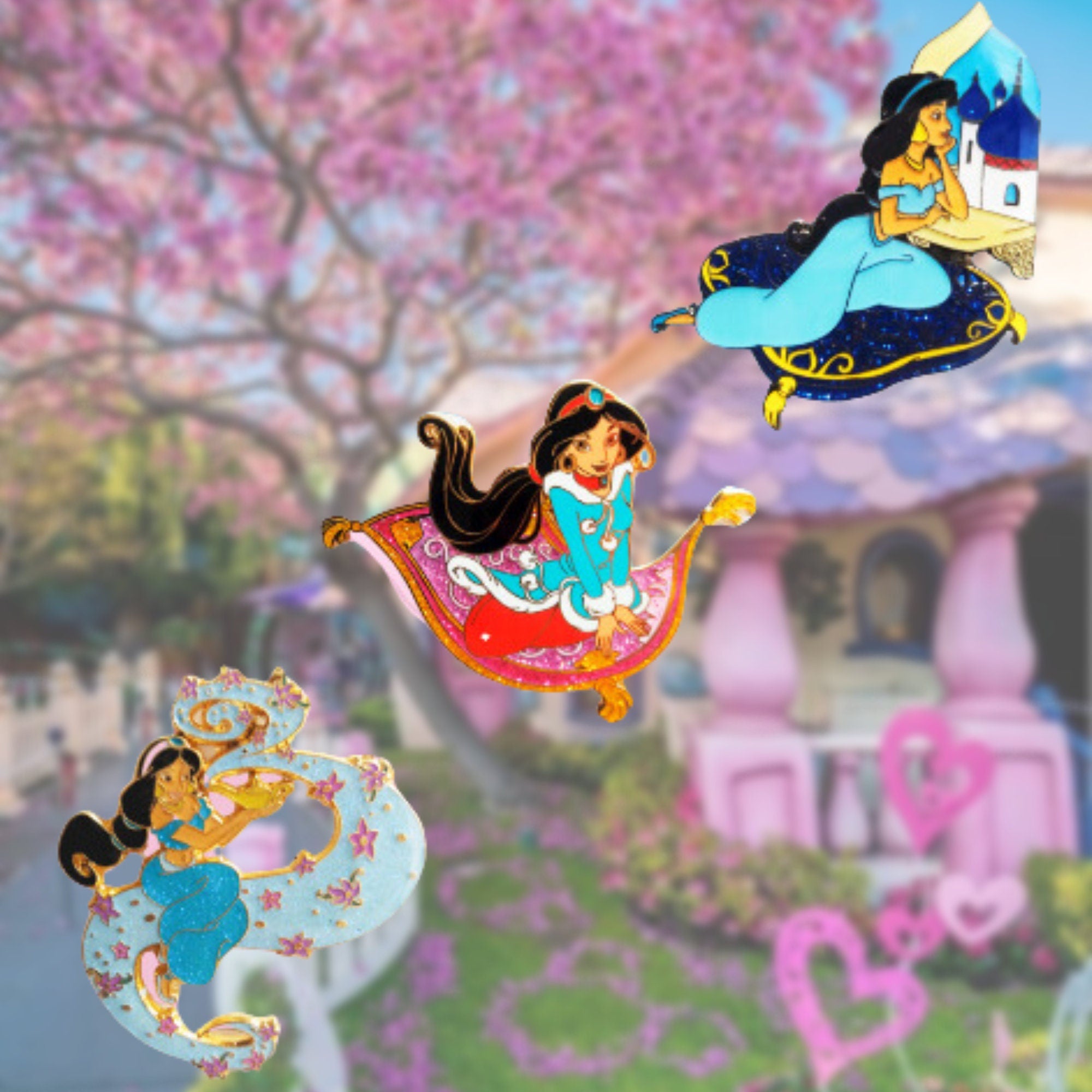 Pin's – Princesse Jasmine d'Aladdin – Disney Fantasy