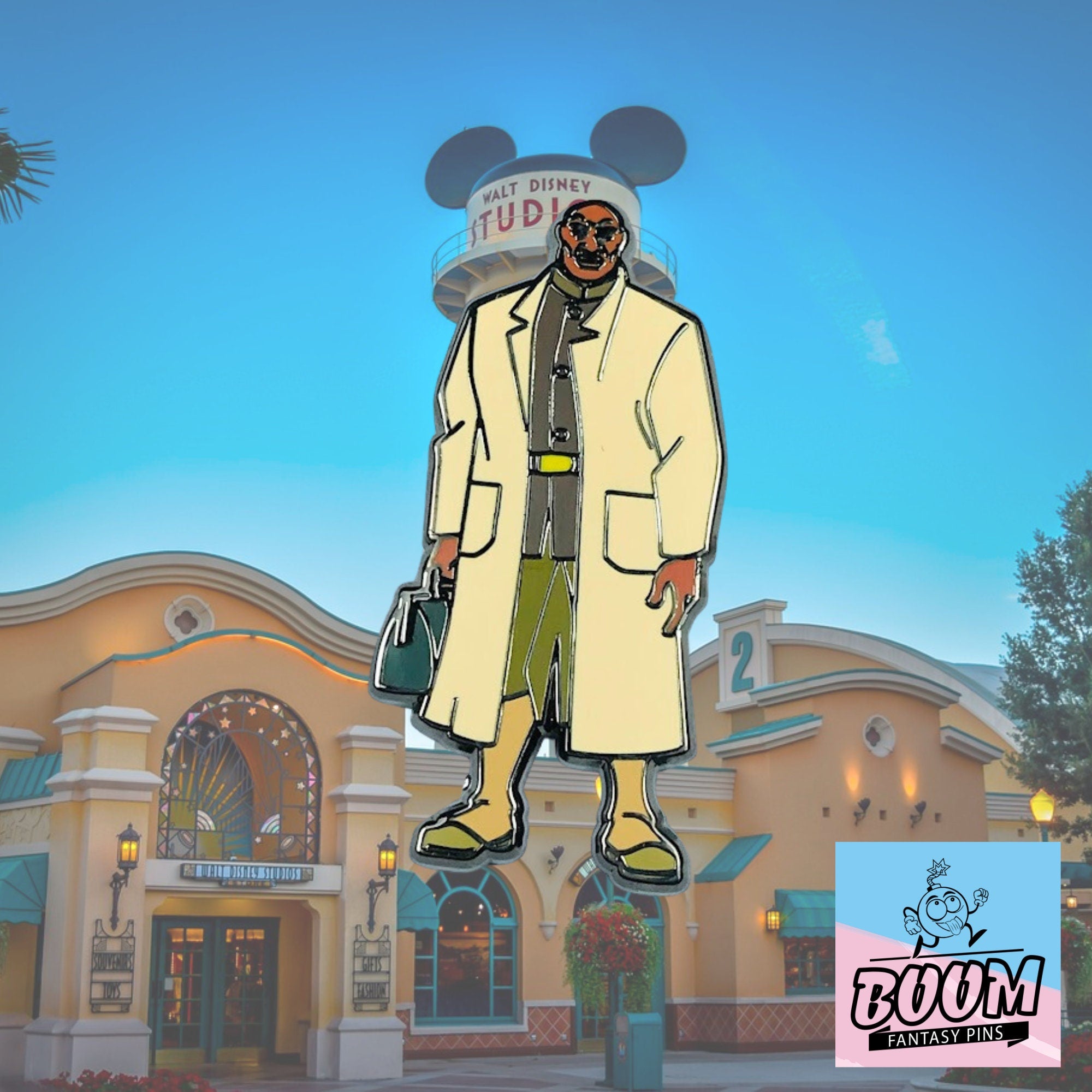 Pin del Dr. Joshua Sweet de Atlantis: El Imperio Perdido – Disney Fantasy