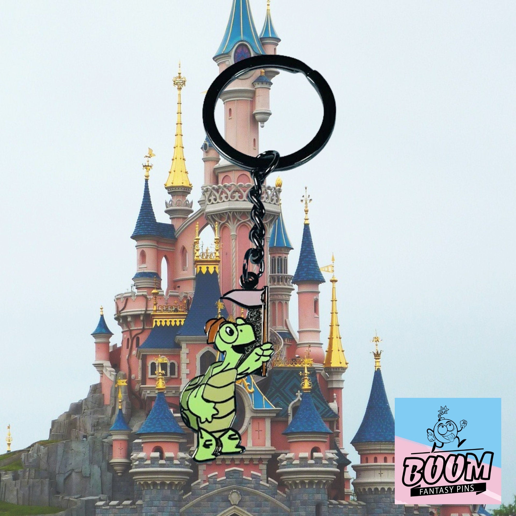 Porte-clés – Toby la tortue de Robin des Bois – Disney Fantasy