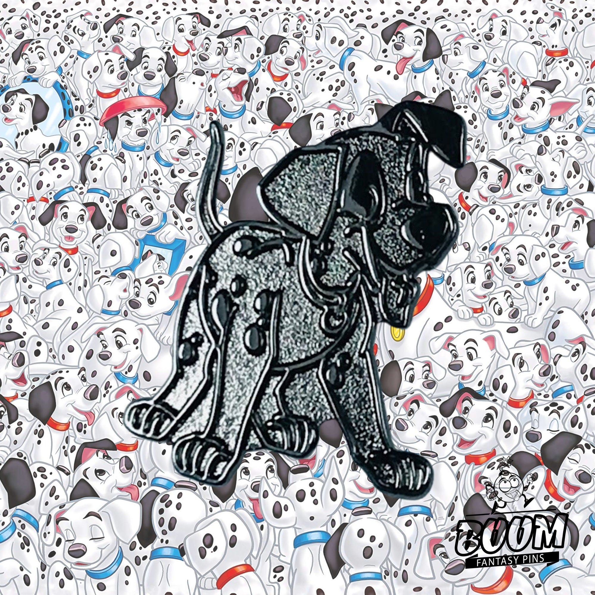 Pin's bicolore inspiré des 101 Dalmatiens – Disney Fantasy