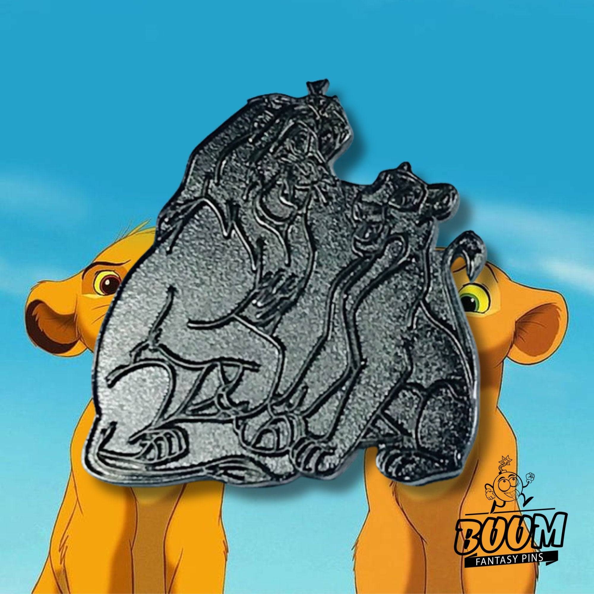 Pin – Simba y Nala de El Rey León – Disney Fantasy