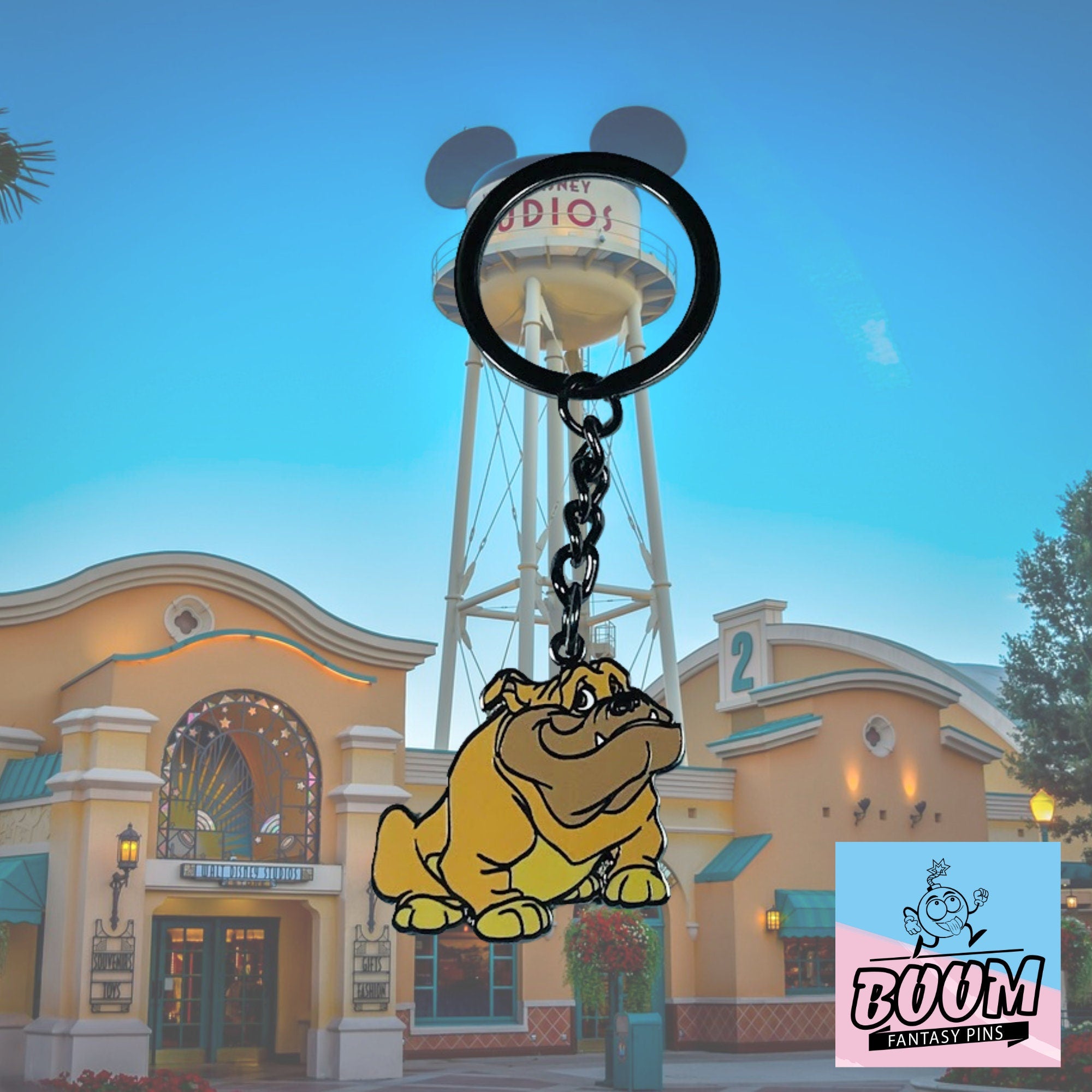 Llavero – Butch el Bulldog de Tom y Jerry – Disney Fantasy