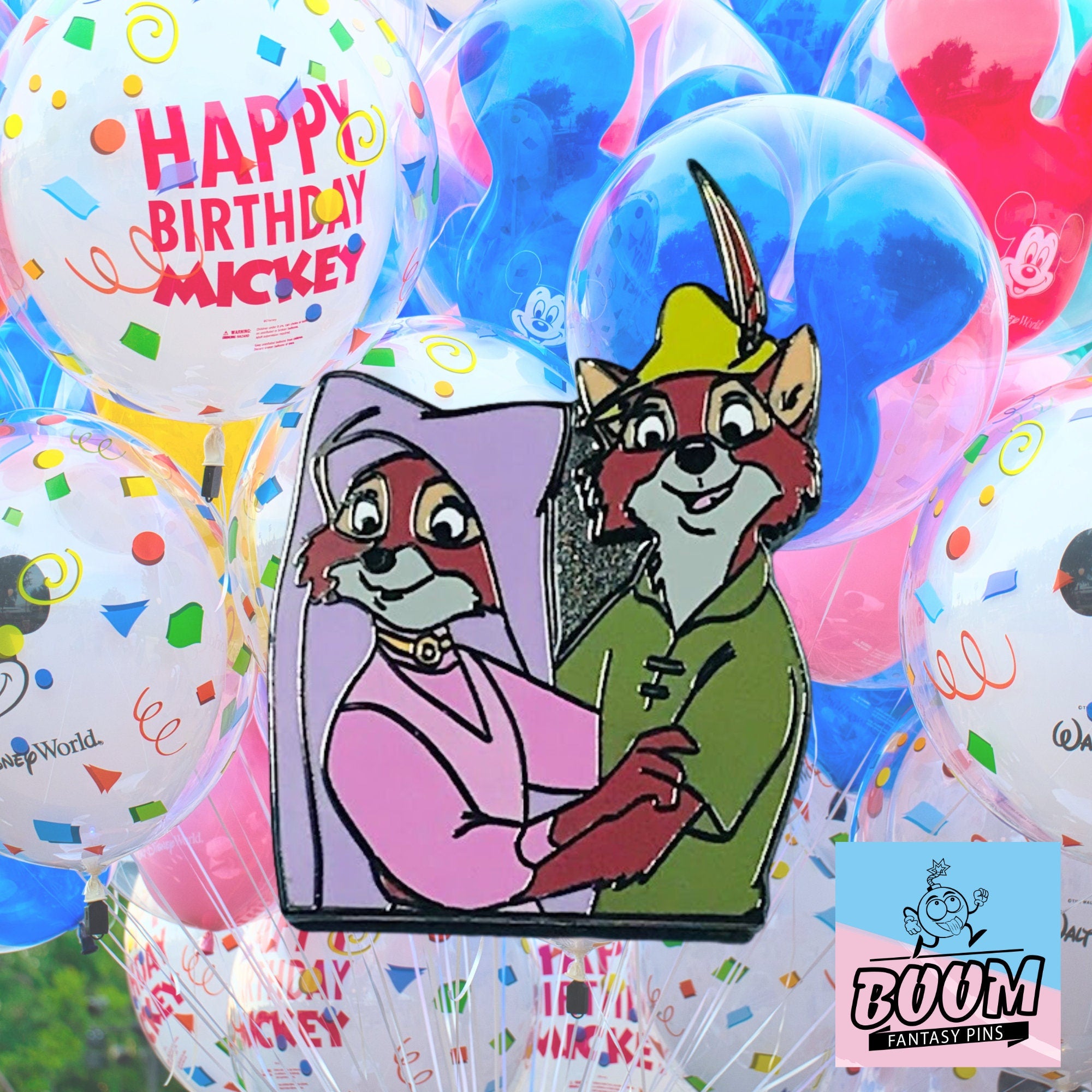 Pin – Maid Marian and Robin Hood from Robin Hood – Disney Fantasy