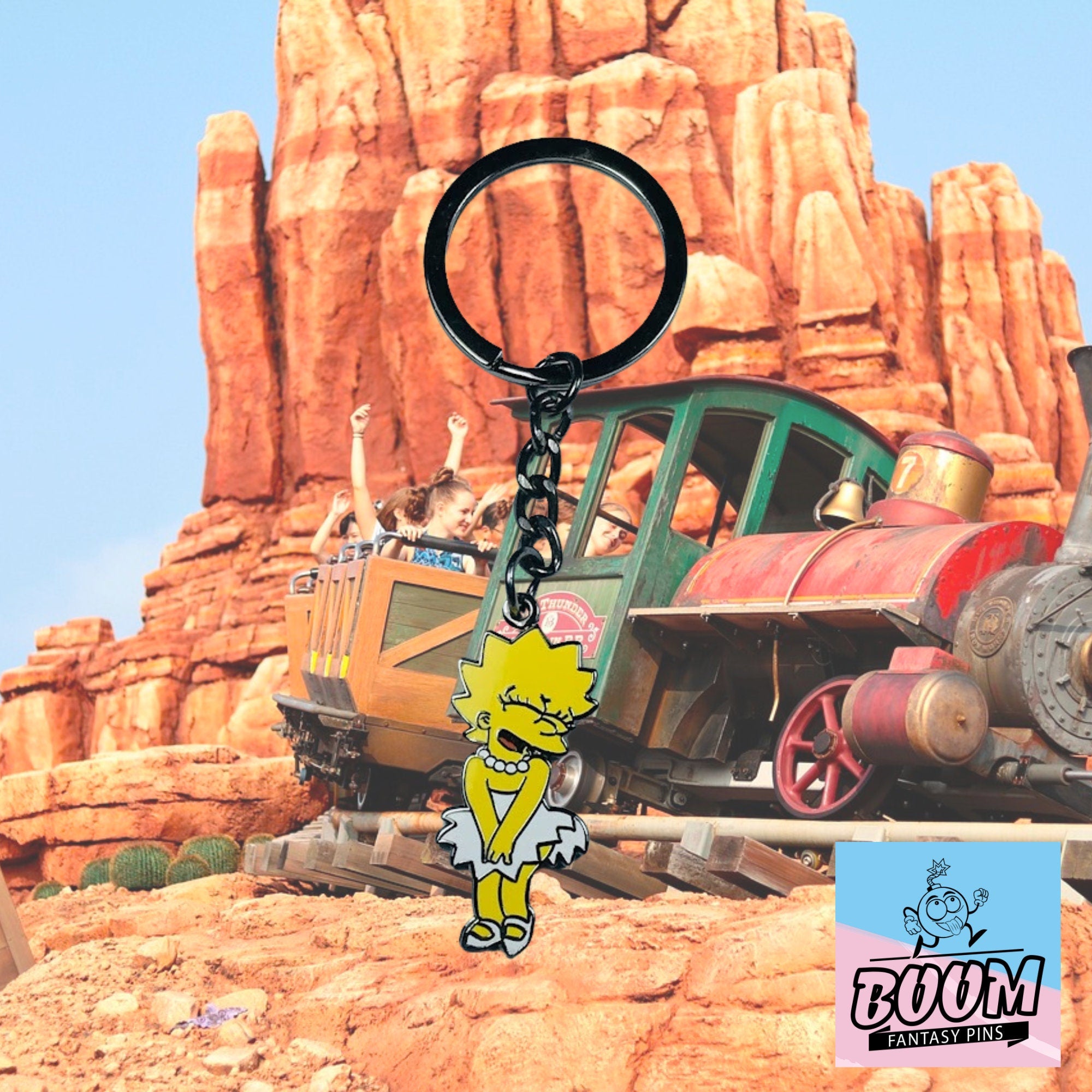 Llavero de Lisa Simpson de Los Simpsons – Disney Fantasy